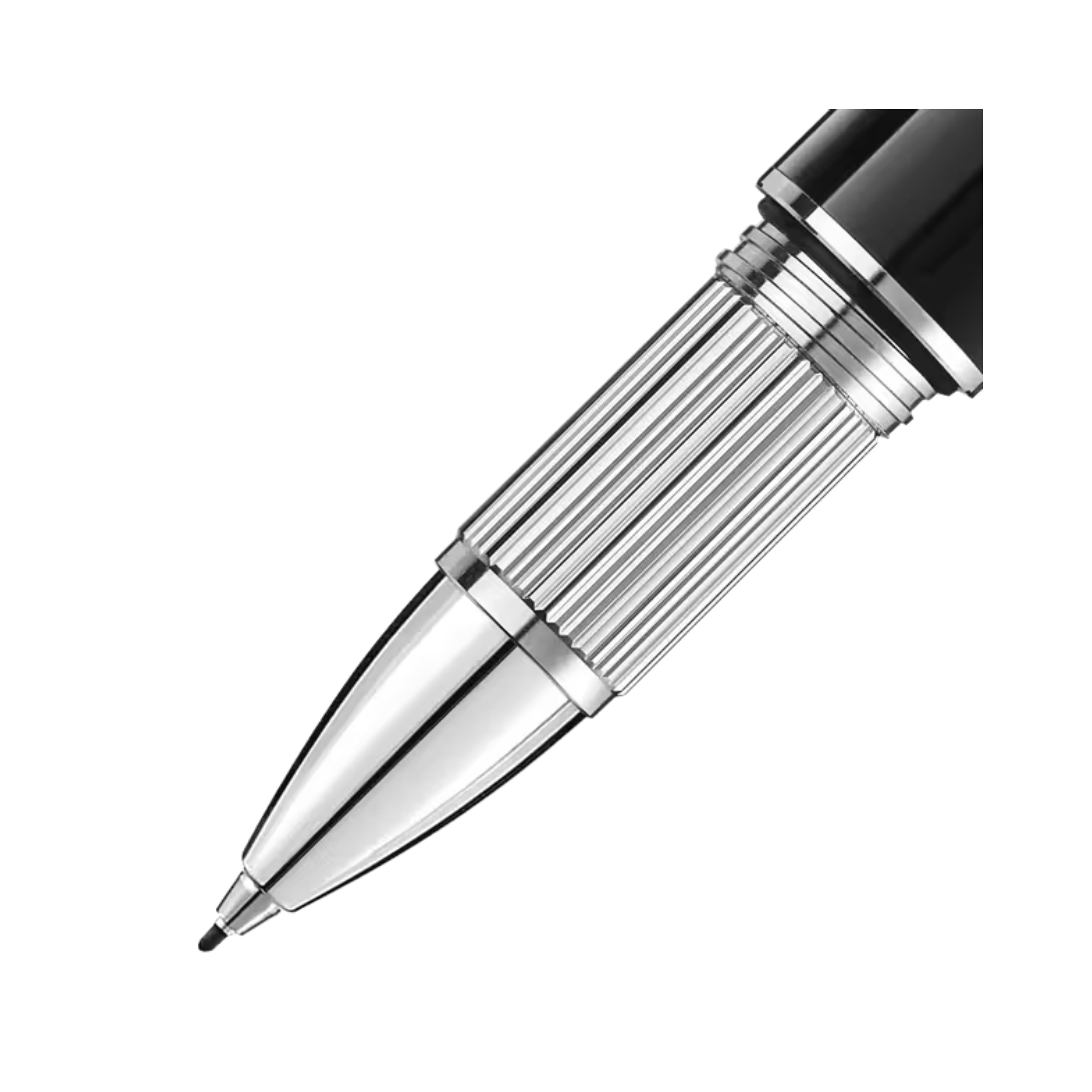 MontBlanc StarWalker Doué Fineliner - Black with Platinum Trims Rollerball Pen