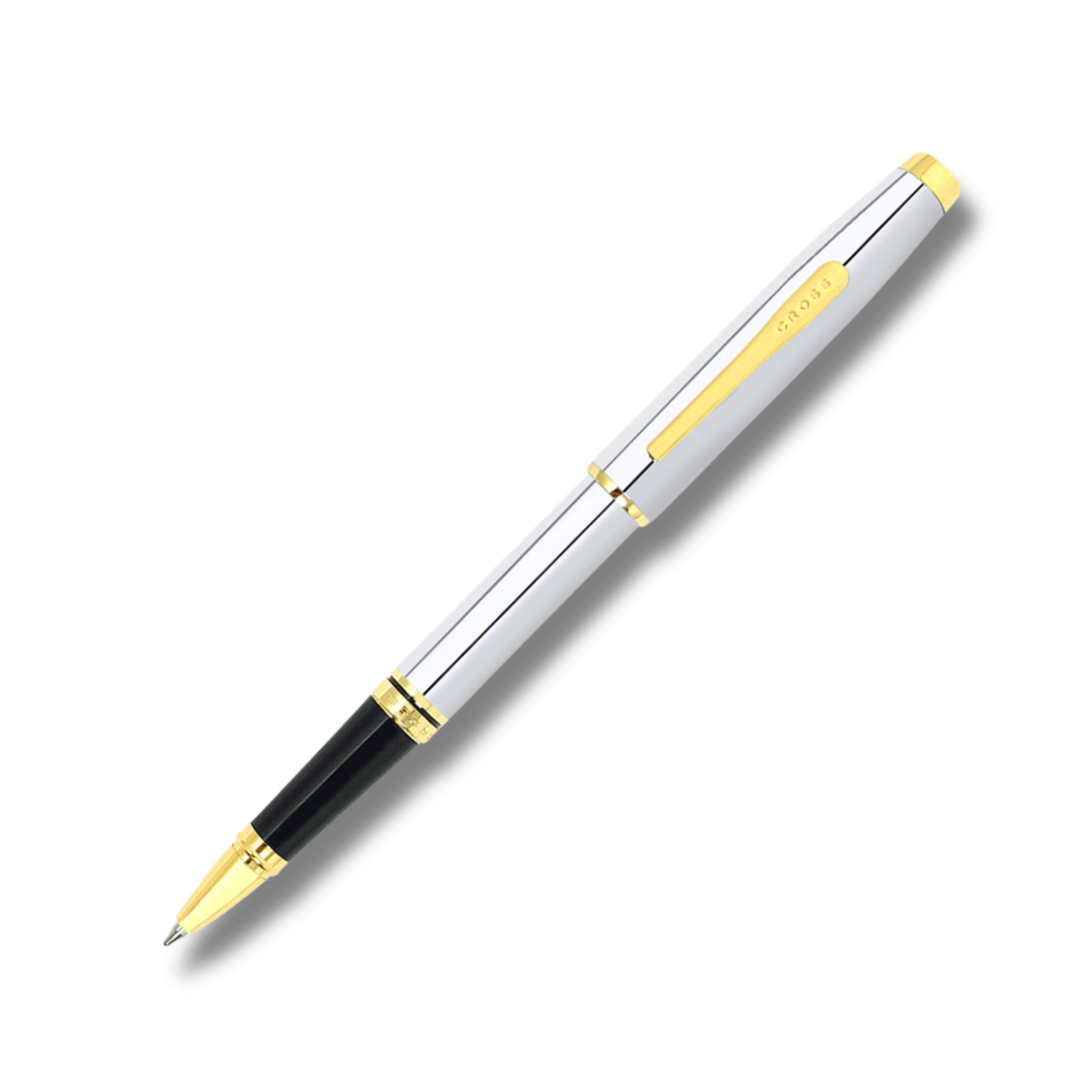 Cross Coventry Polished Chrome with Gold-Tone Rollerball Pen