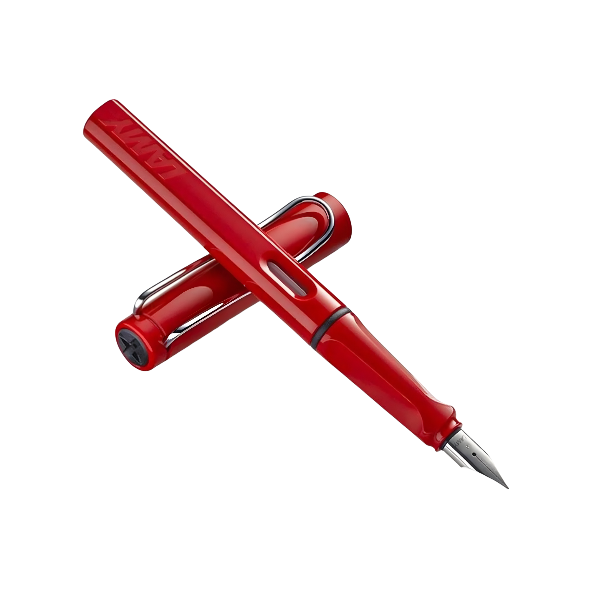 Lamy Safari Red Medium Nib Fountain Pen