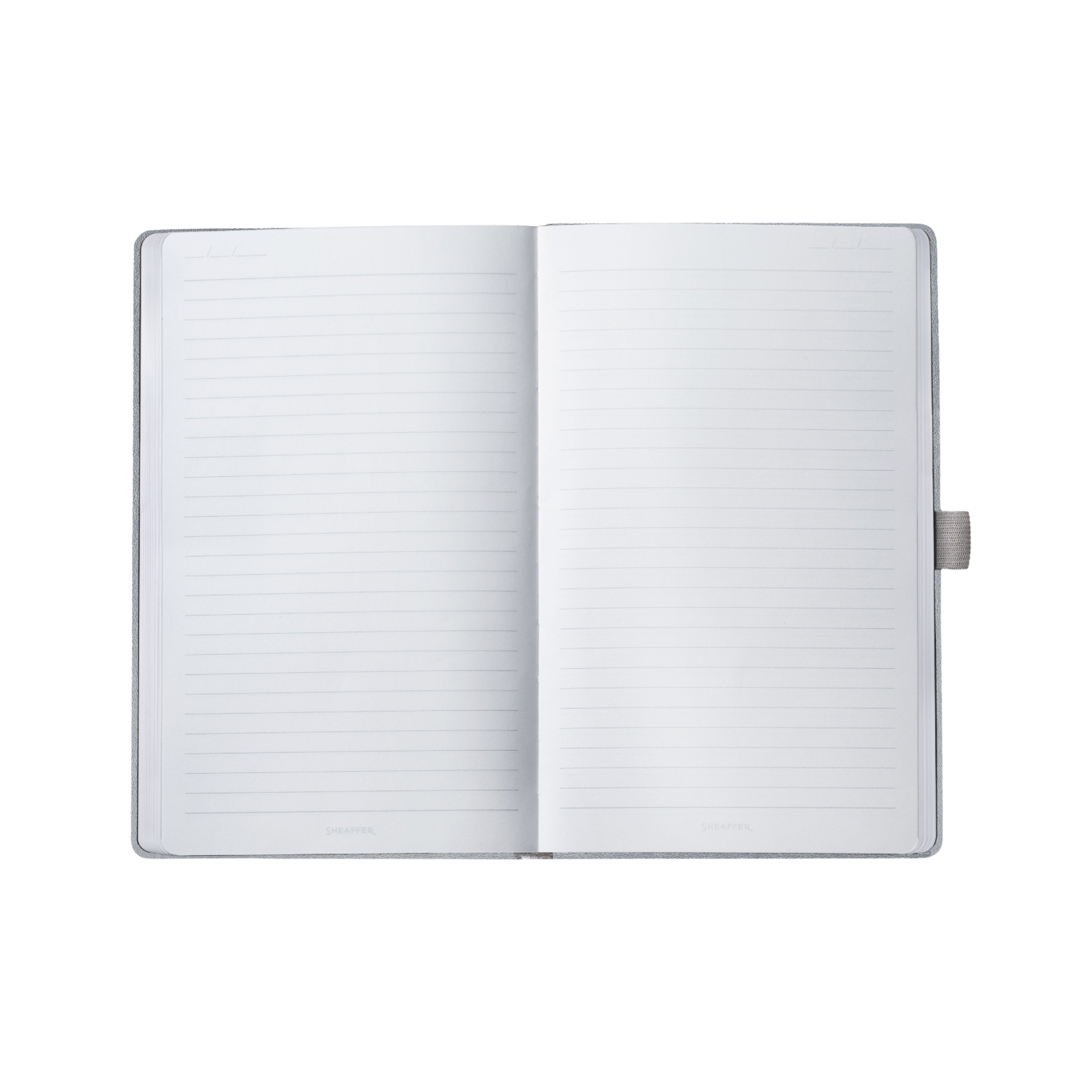 Sheaffer Eternal Shine 90 GSM Eco-Friendly Hardbound Medium Notebook - Metallic Light Grey