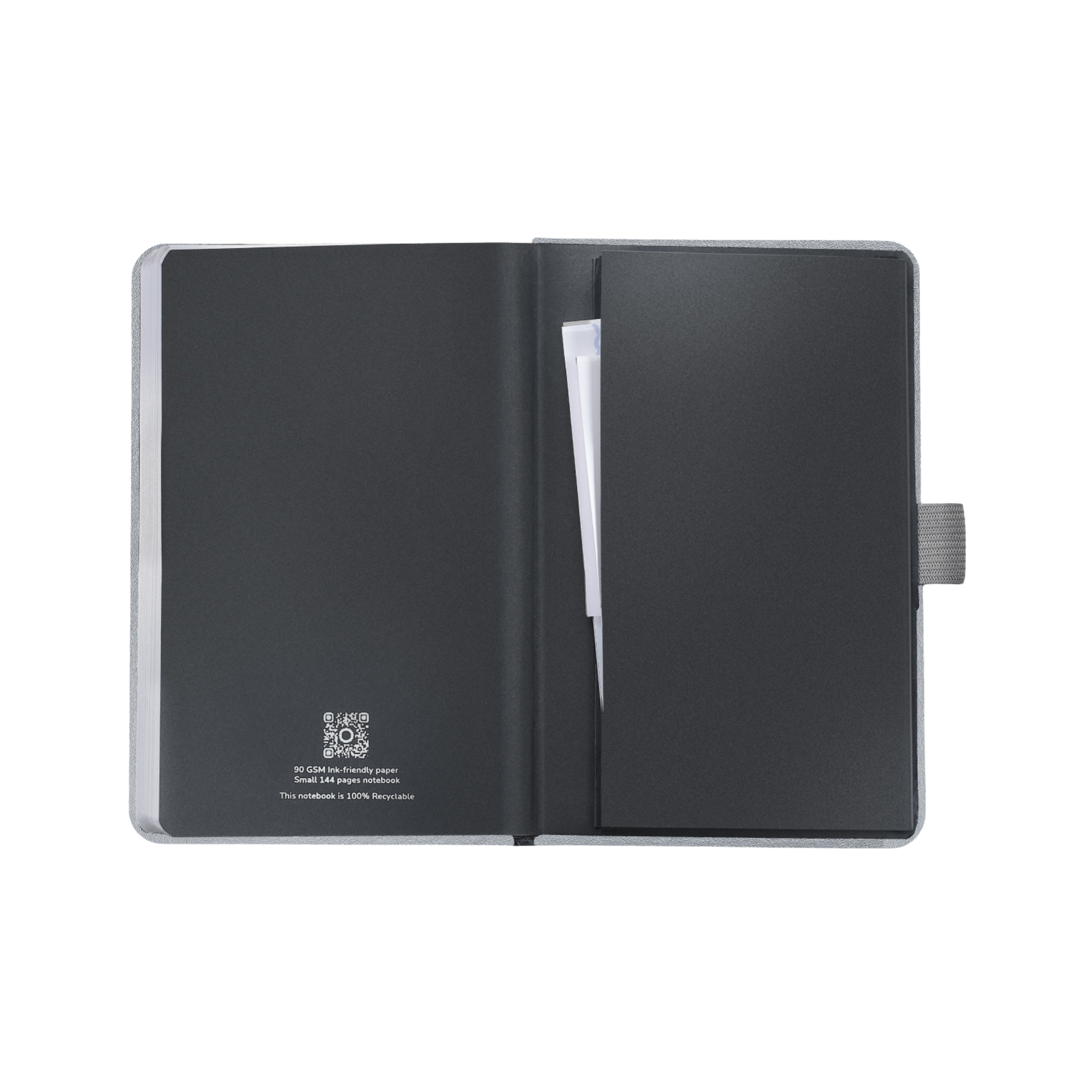 Sheaffer Eternal Shine 90 GSM Eco-Friendly Hardbound Medium Notebook - Black