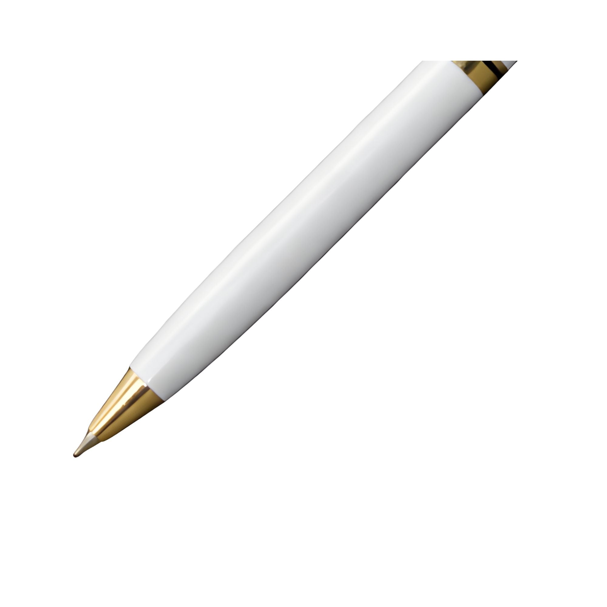Mayfair White Lacquer Ballpoint Pen