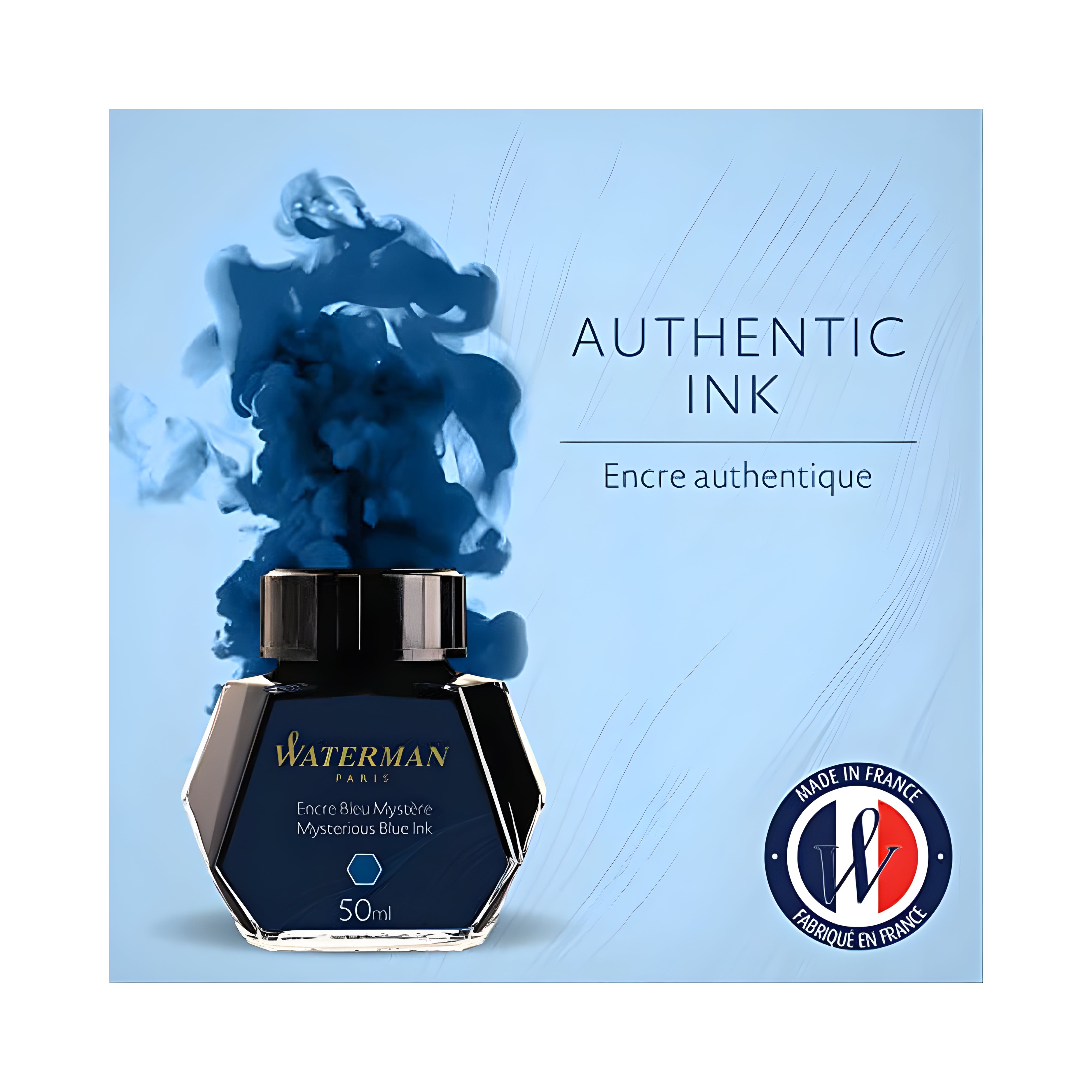 Waterman Mysterious Blue Ink Bottle - 50ml