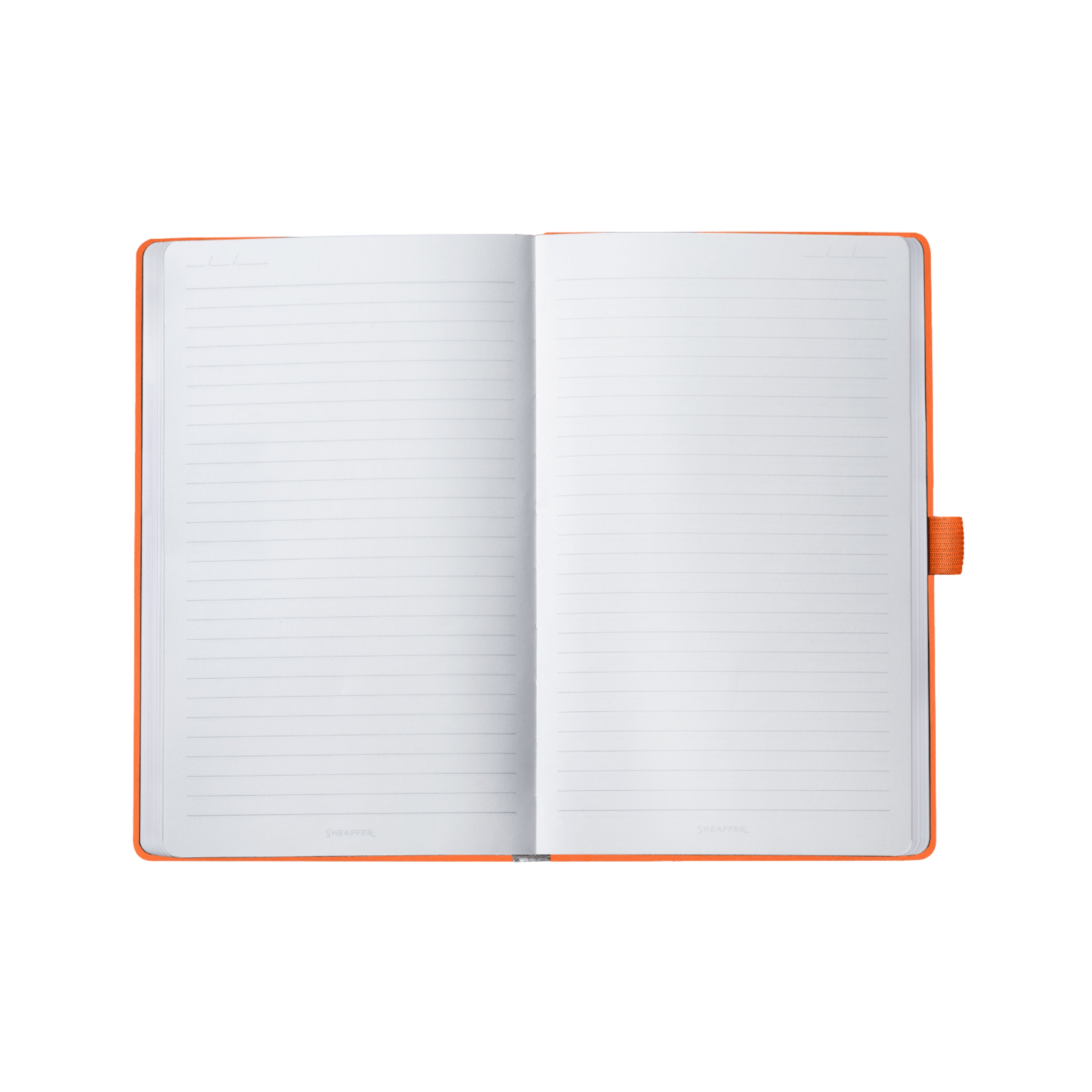 Sheaffer Echoes Of Red 90 GSM Eco-Friendly Hardbound Medium Notebook - Orange