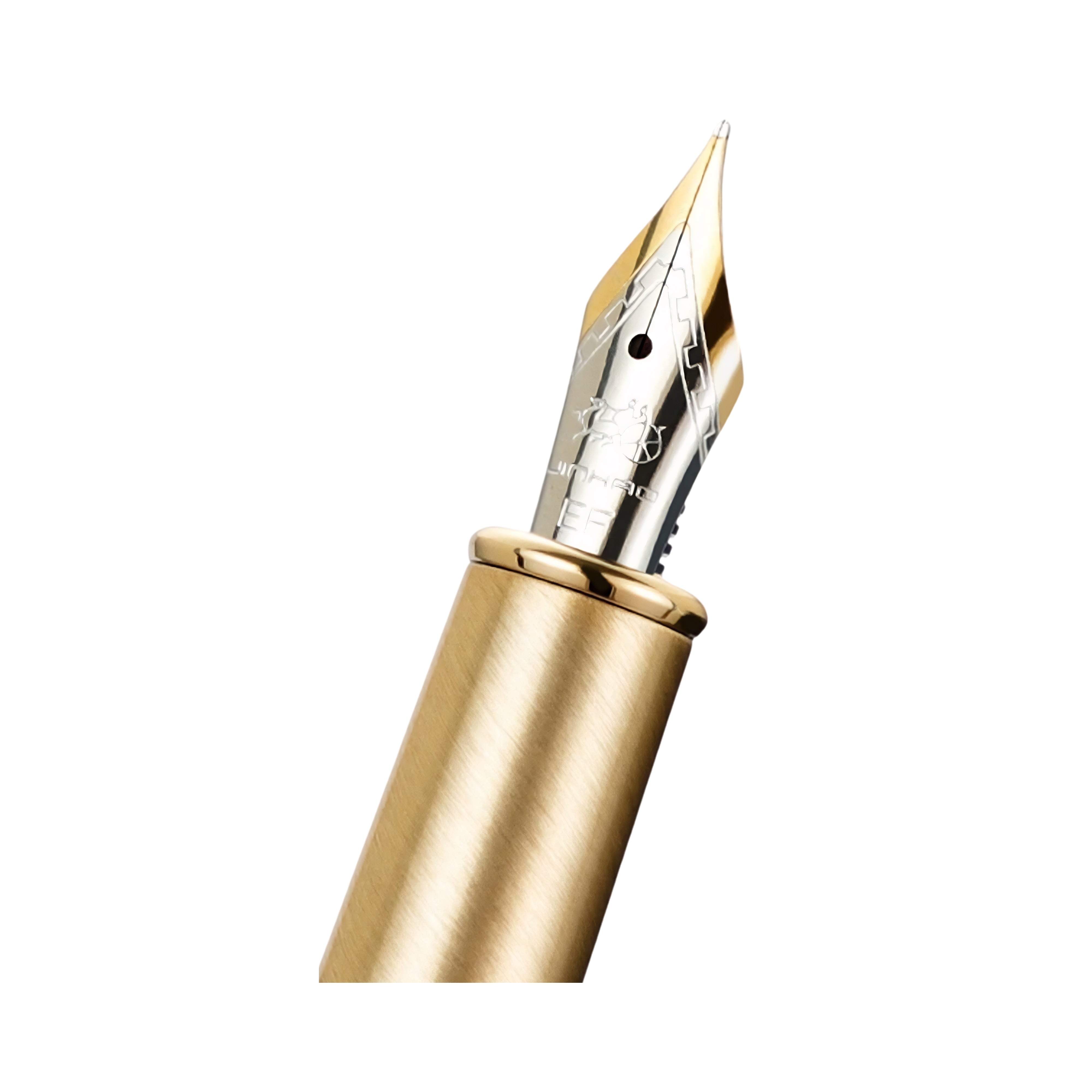Jinhao 025 Ruby Crown Snake Clip Fountain Pen (Extra Fine)