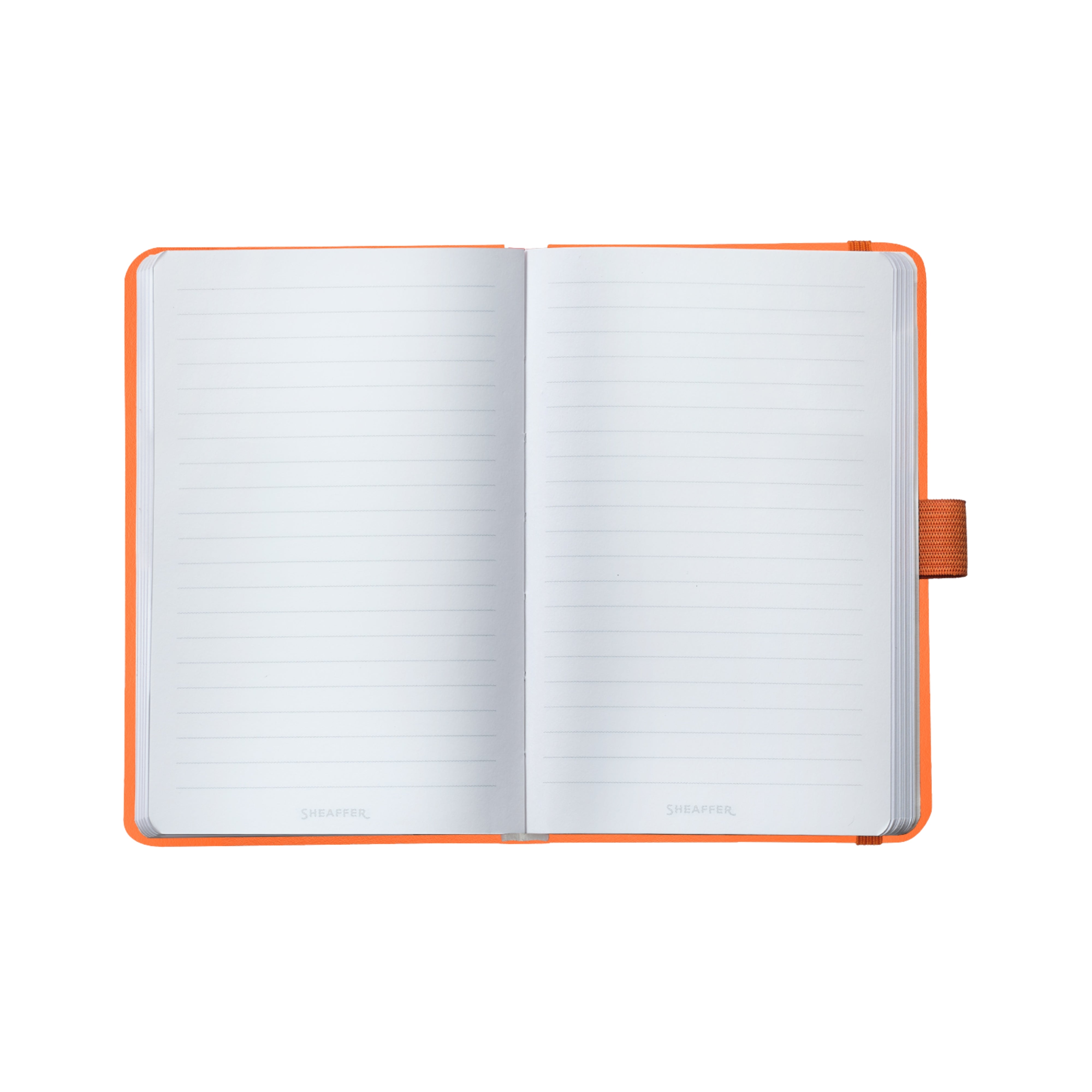 Sheaffer Echoes Of Red 90 GSM Eco-Friendly Hardbound Small Notebook - Orange