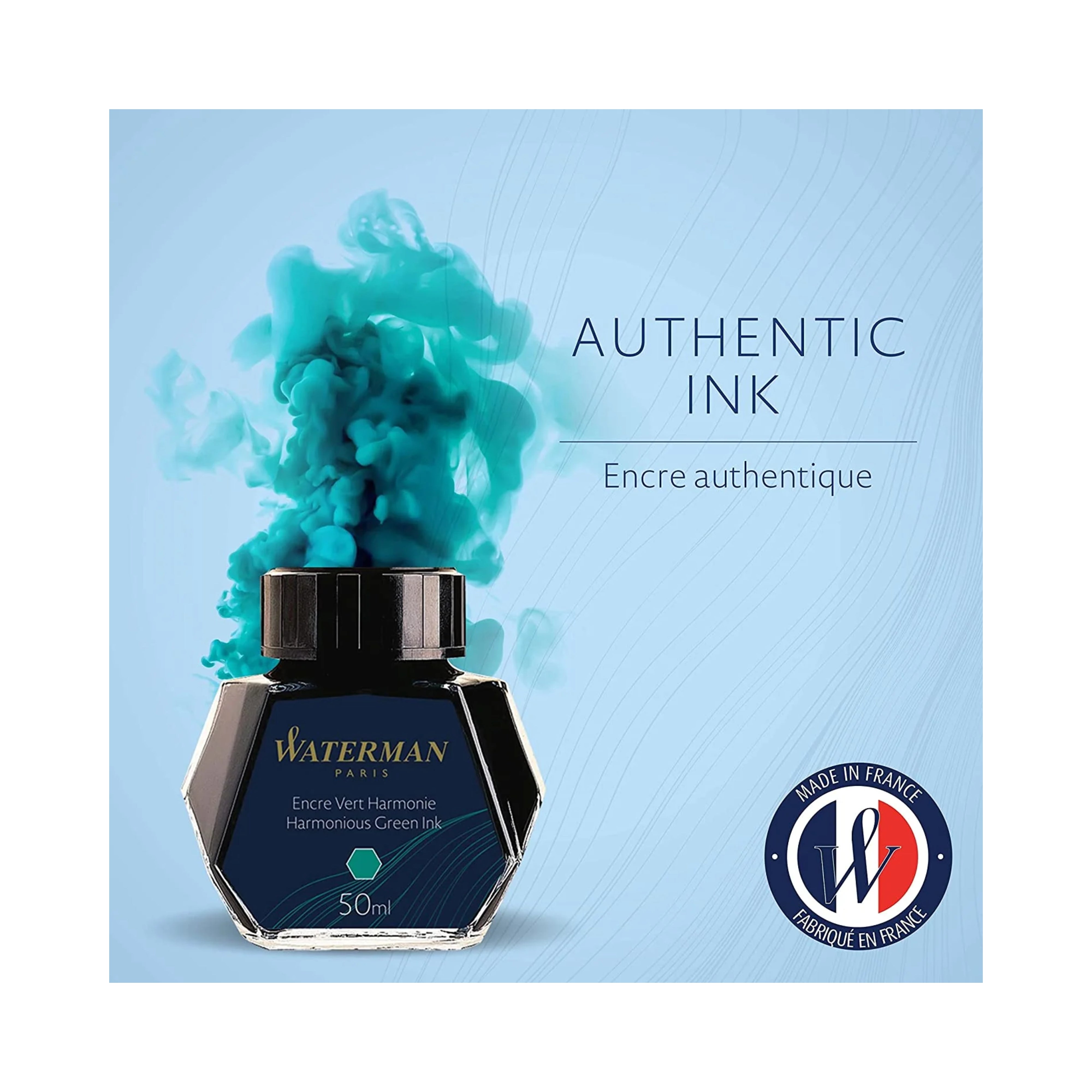 Waterman Harmonious Green Ink Bottle- 50ml