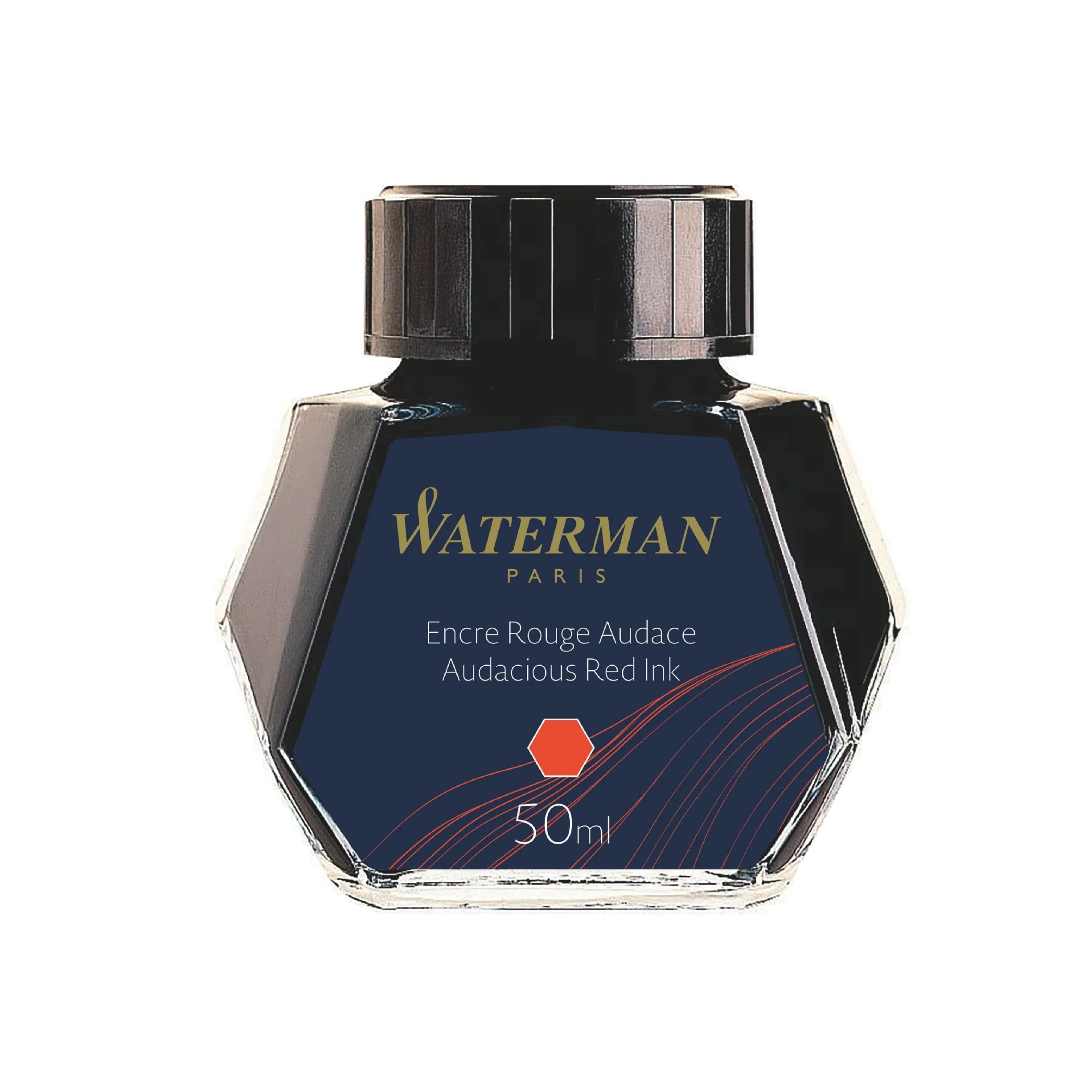 Waterman Audacious Red Ink Bottle- 50ml