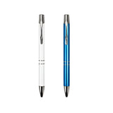 Nitro White and Nitro Blue Ballpoint Pen - Pack Of 2