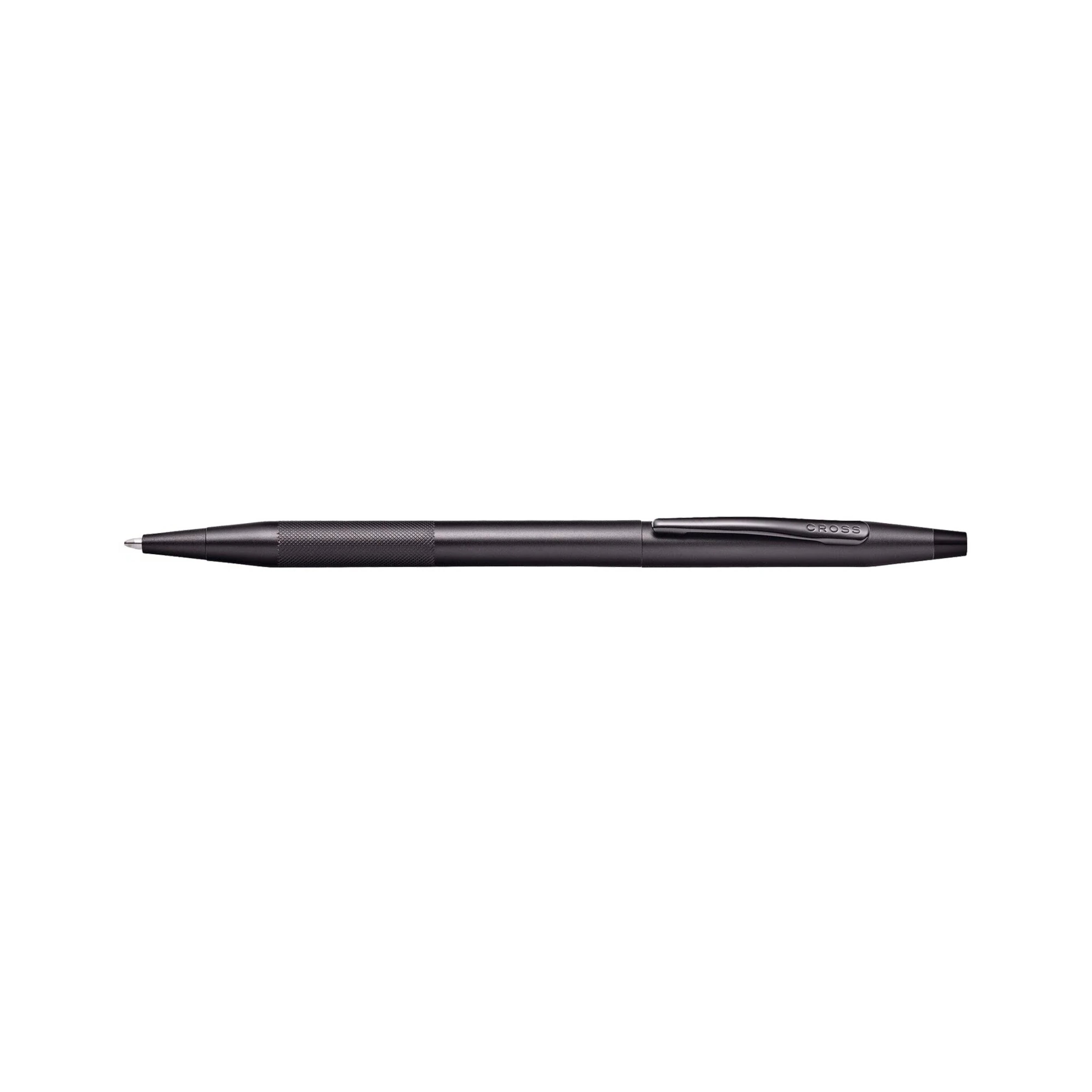 筆記具 Cross Classic Century Black Micro Knurl Cross Classic Century Black PVD Micro-Knurl Ballpoint Pen – Pen Store