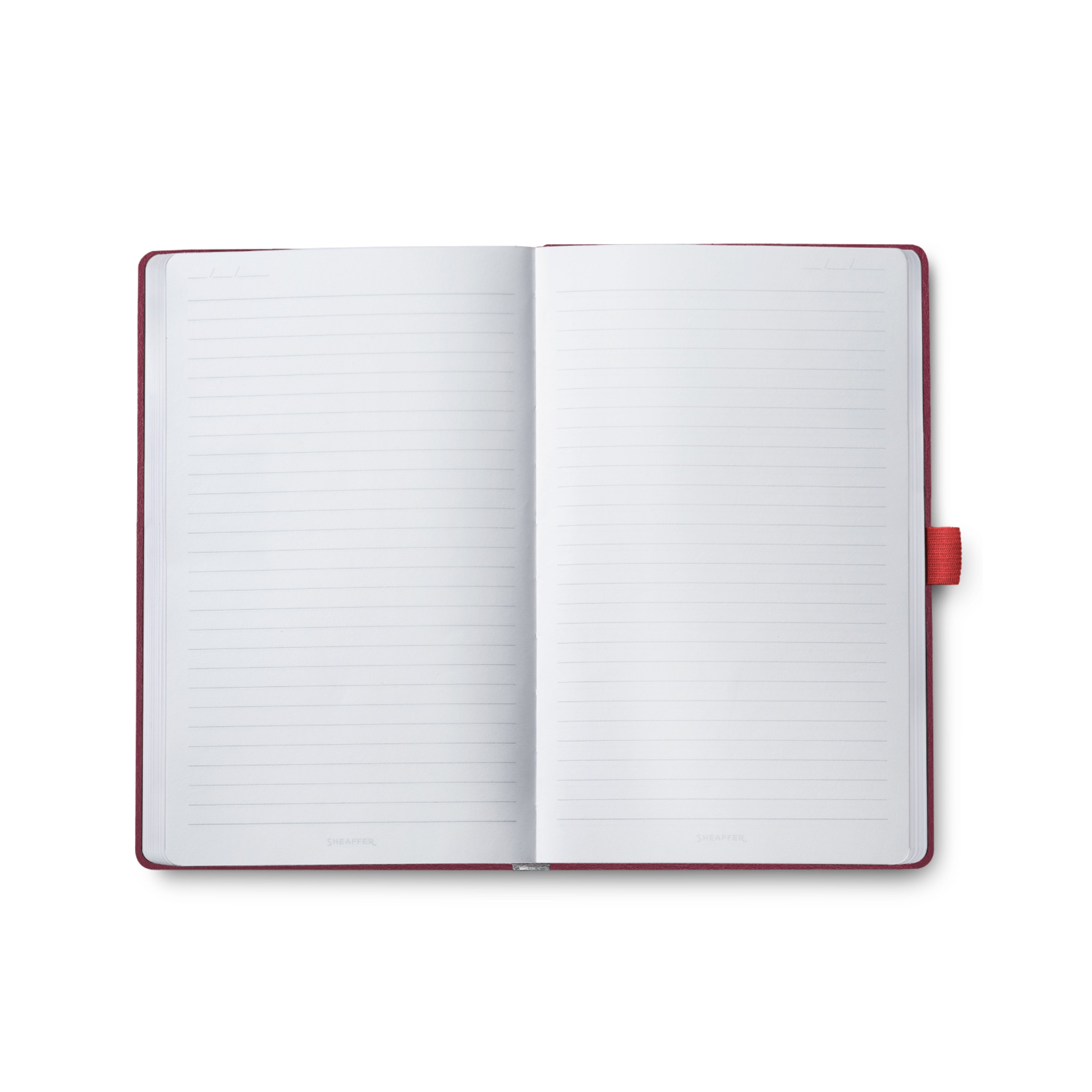 Sheaffer Echoes Of Red 90 GSM Eco-Friendly Hardbound Medium Notebook - Burgundy