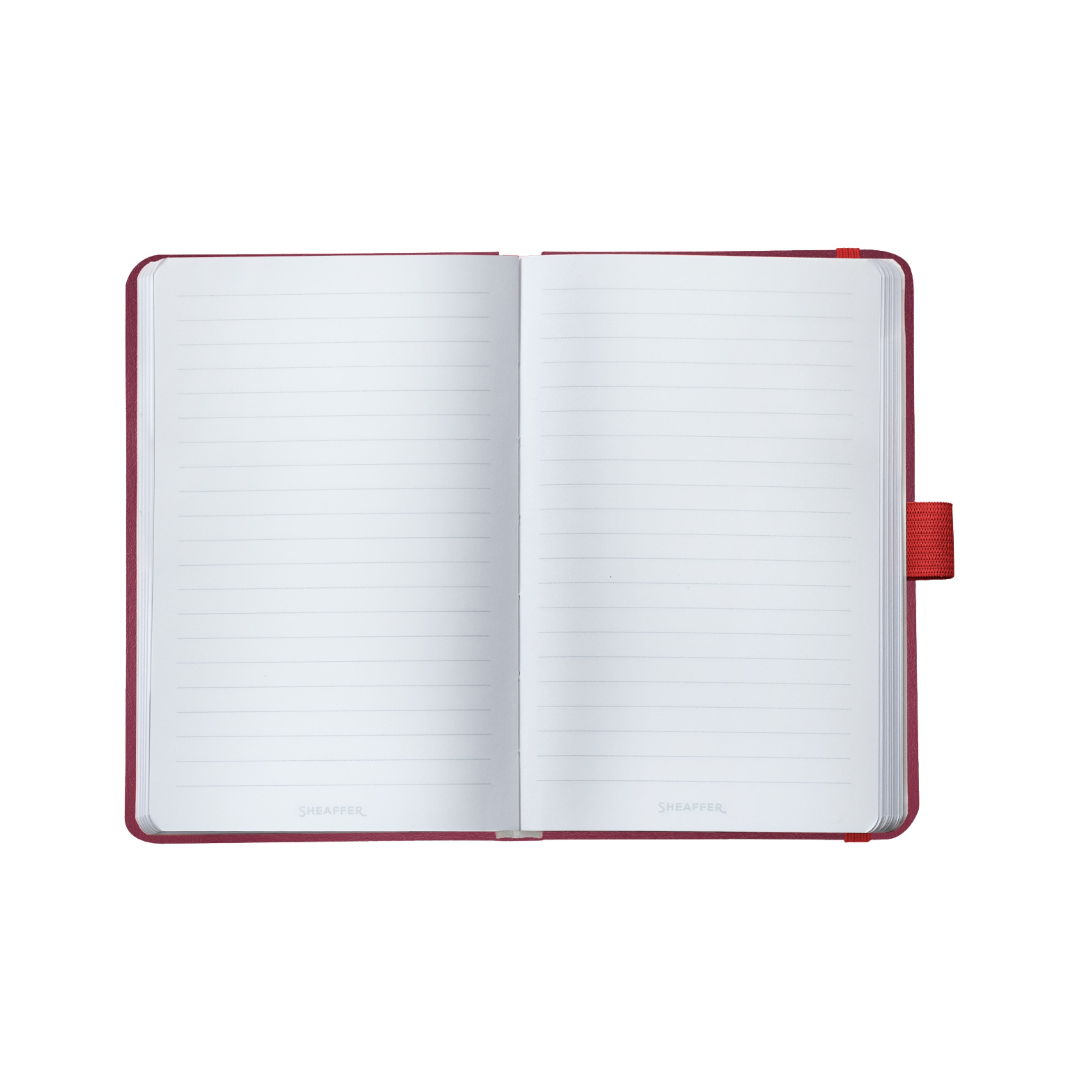 Sheaffer Echoes Of Red 90 GSM Eco-Friendly Hardbound Small Notebook - Burgundy