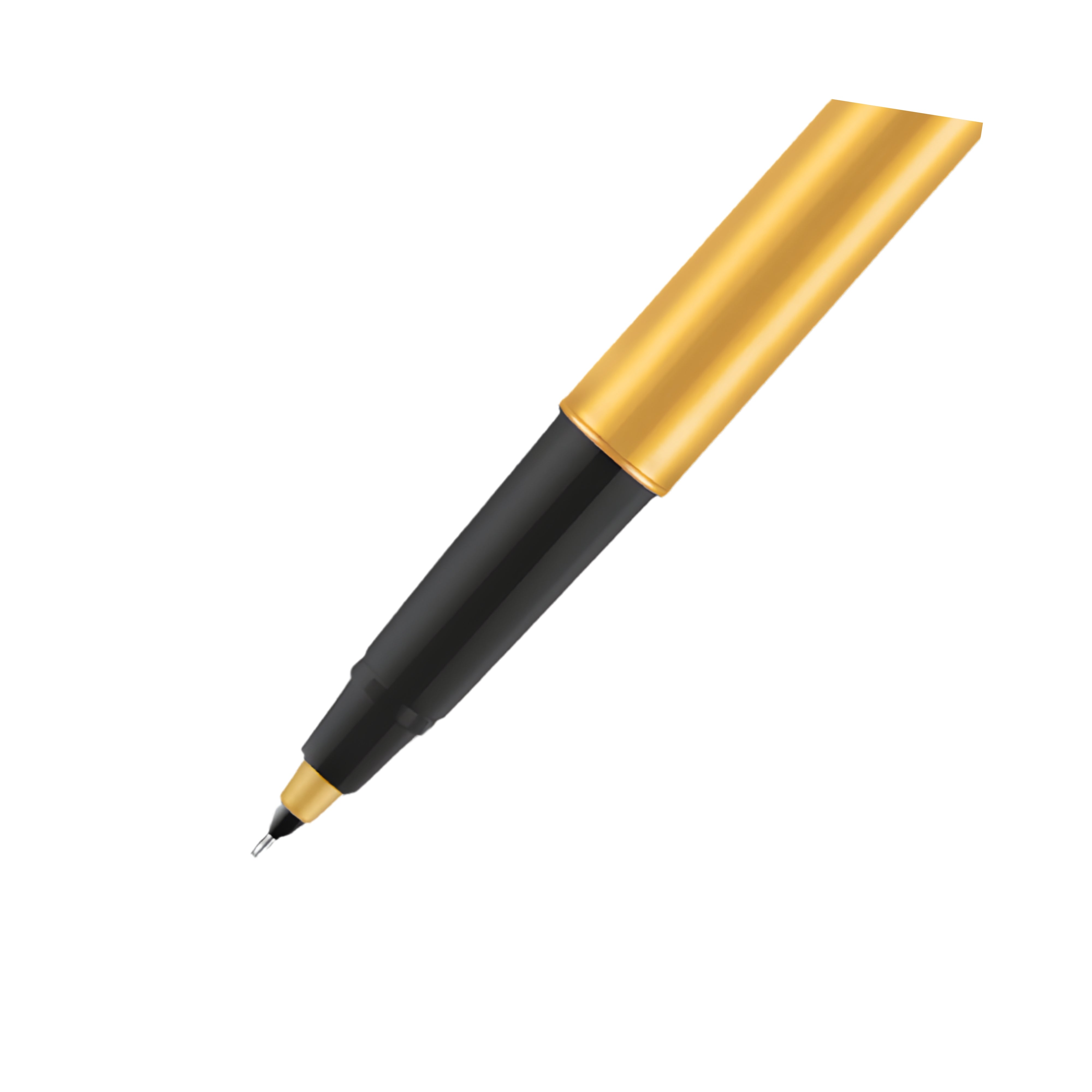 Parker Frontier Gold Rollerball Pen With Gold Trim