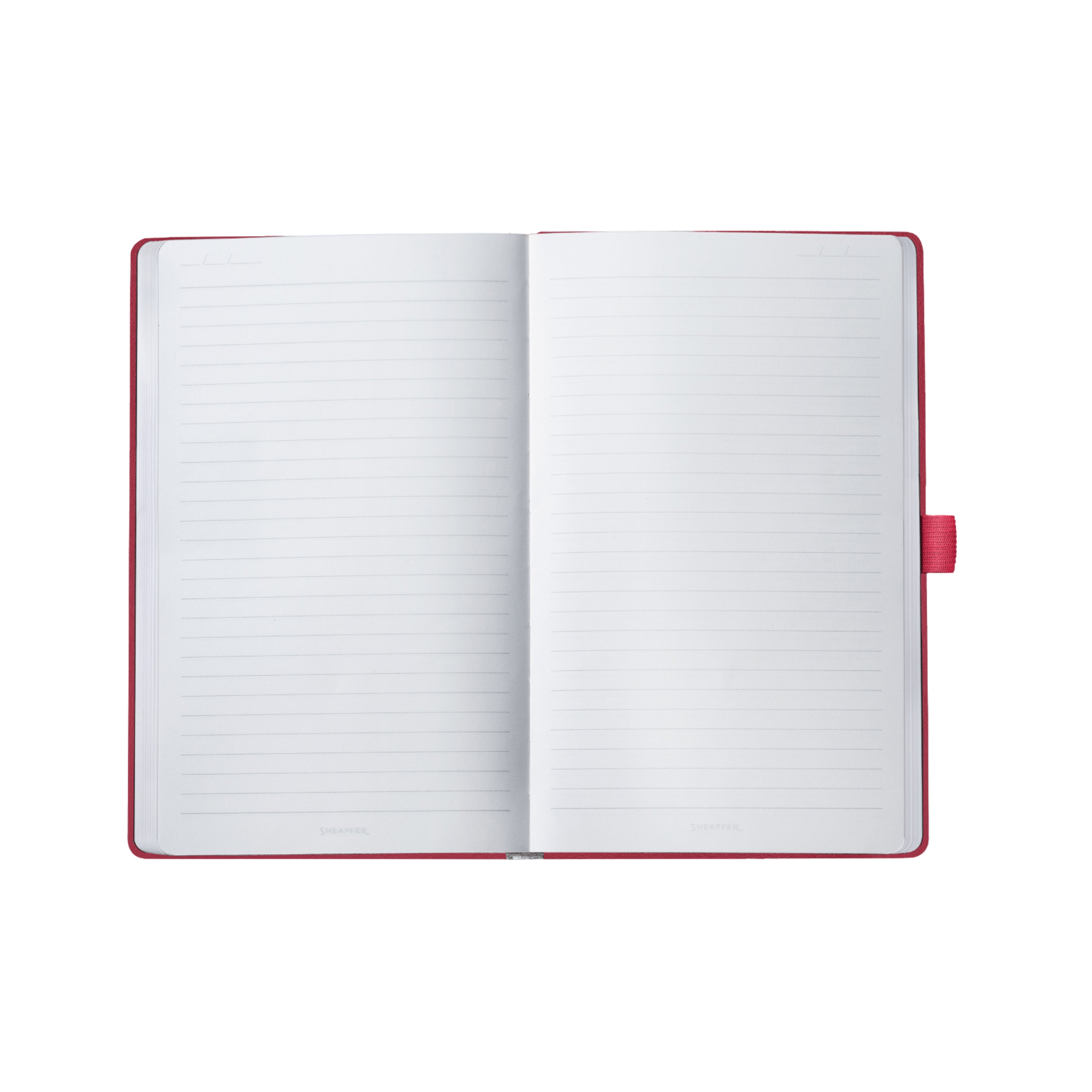 Sheaffer Echoes Of Red 90 GSM Eco-Friendly Hardbound Medium Notebook - Red