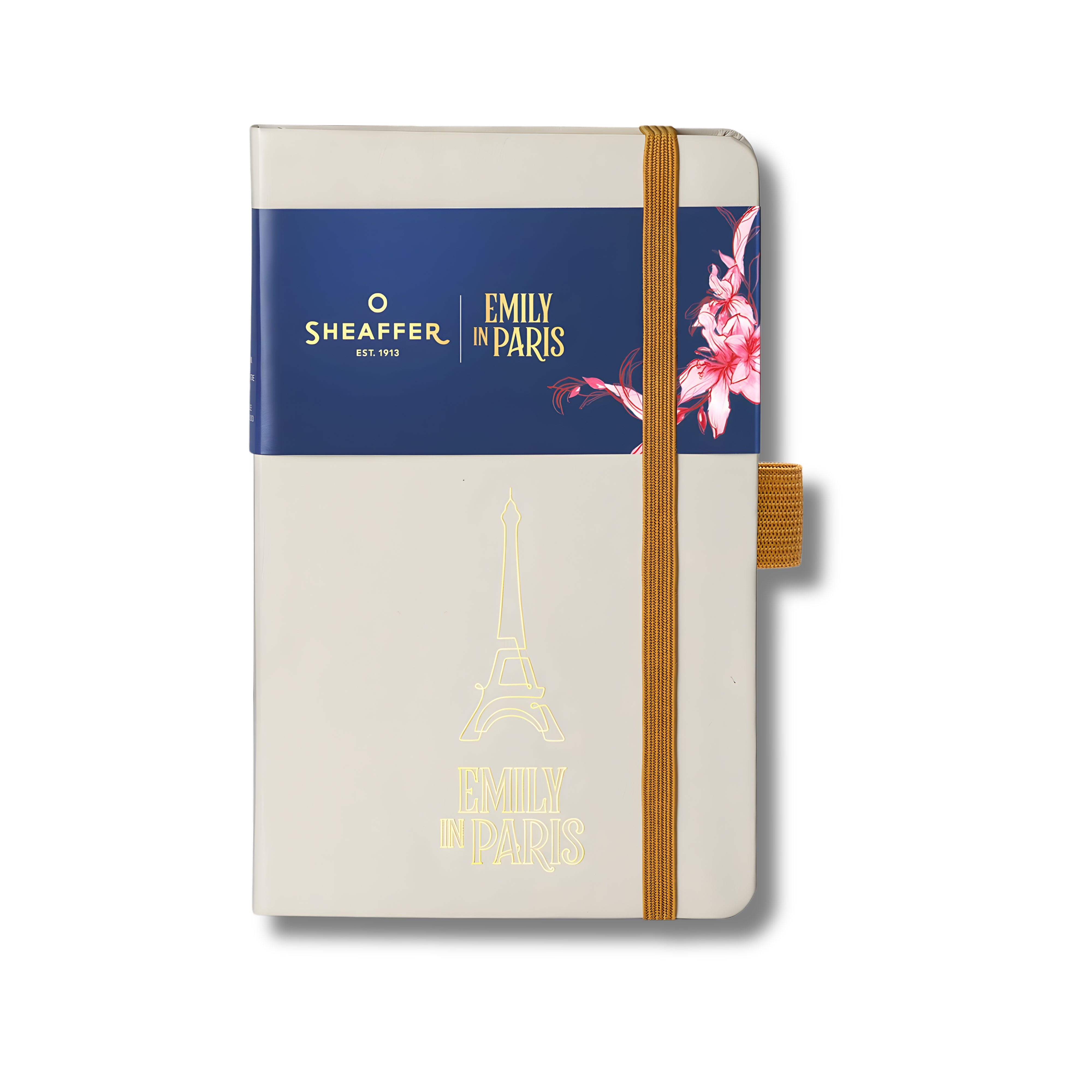 Sheaffer Emily in Paris Small Journal 90 GSM Ink Friendly Paper with Embossed Eiffel Tower - Beige