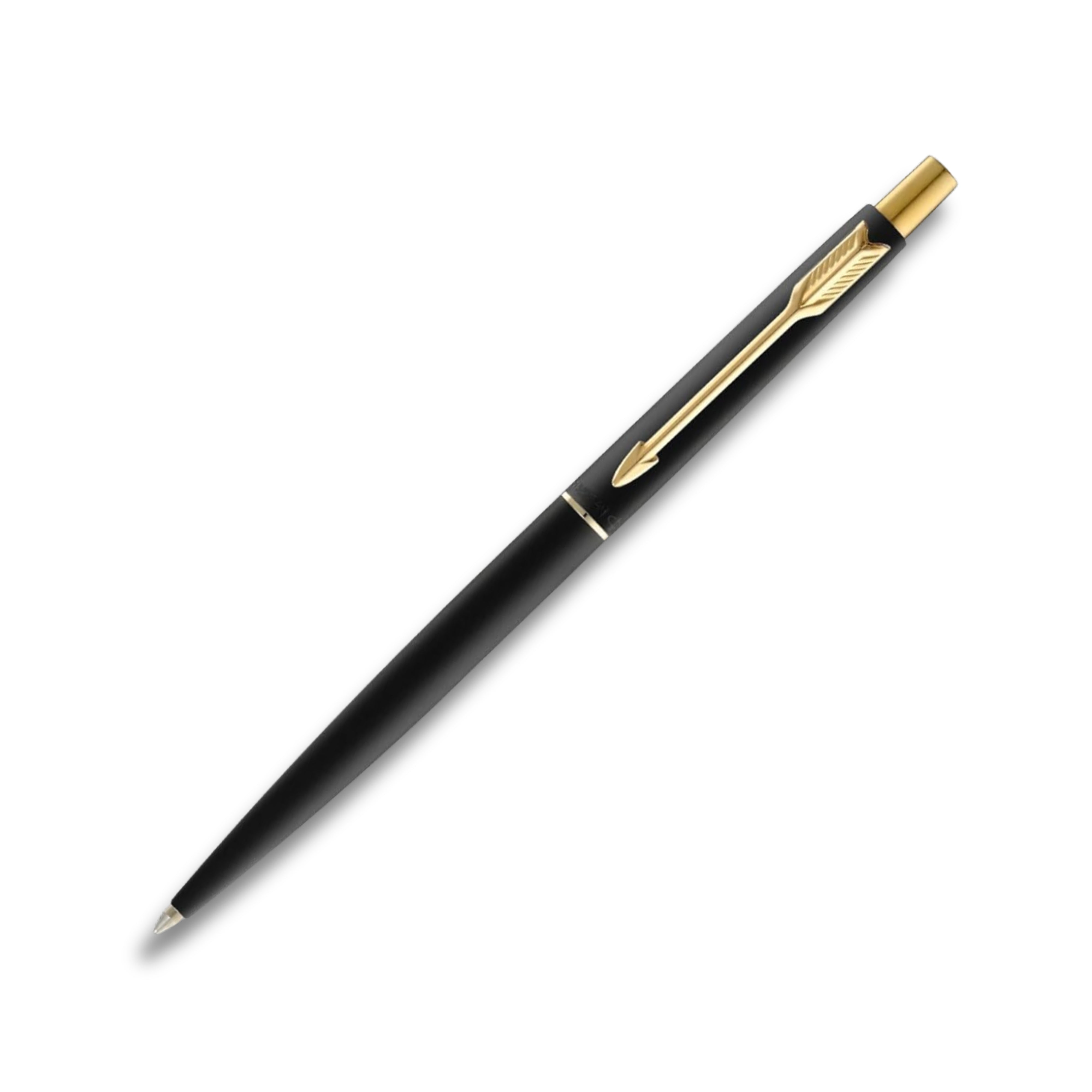 Parker Classic Matte Black Gold Trim Ballpoint Pen
