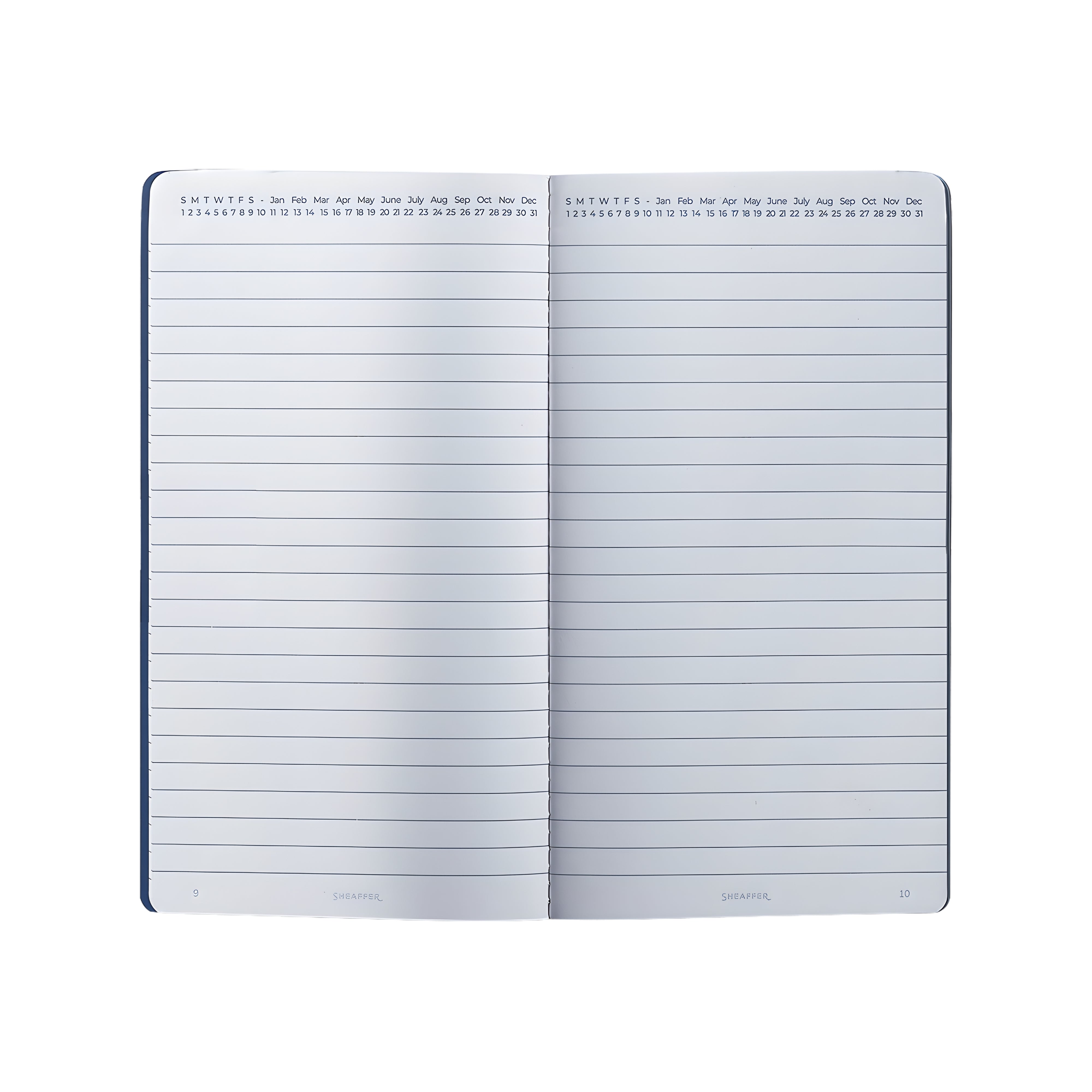 Sheaffer Quikfill 90 GSM Ruled Notebook (Pack of 2) - Blue
