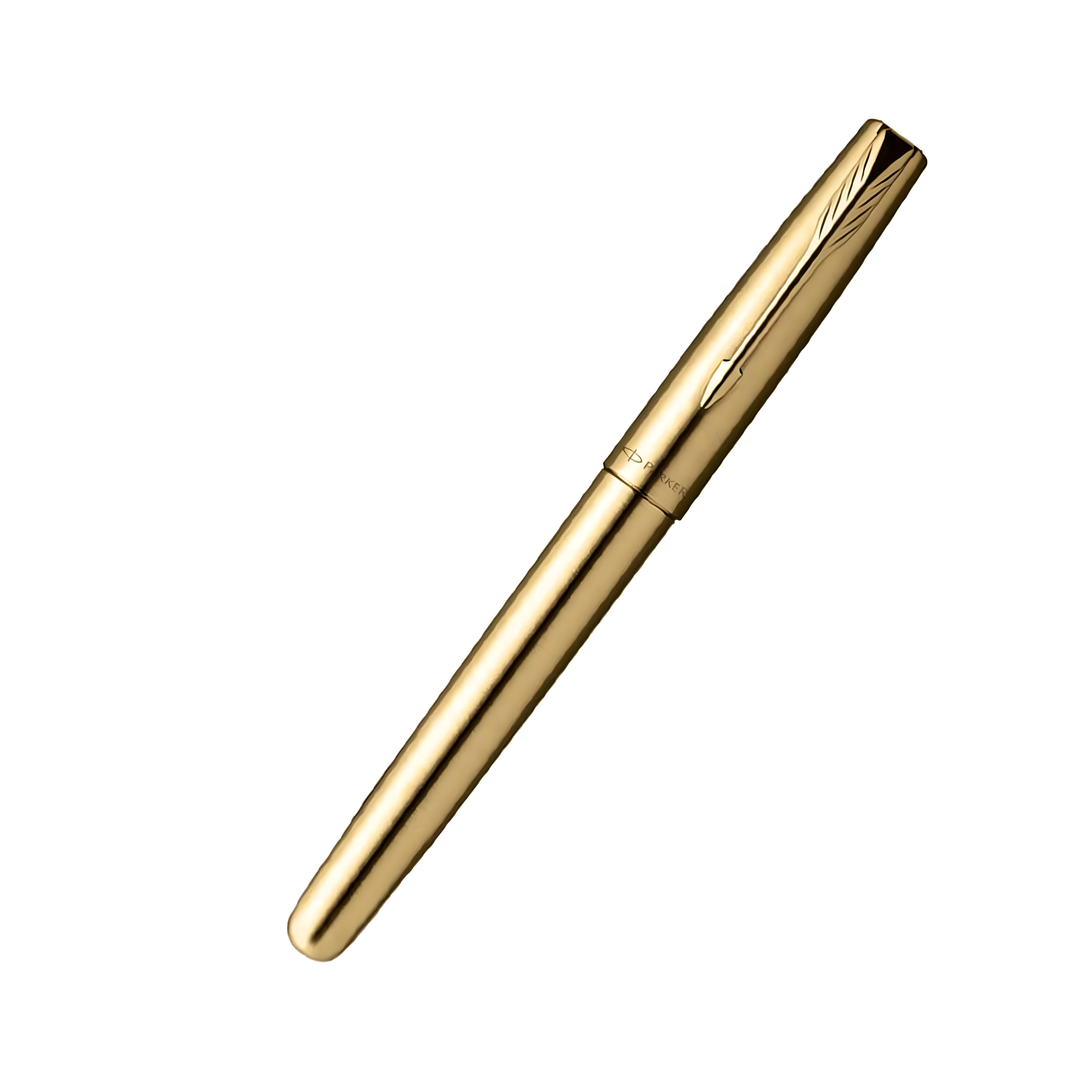 Parker Frontier Gold with Gold Plated Clip Fountain Pen