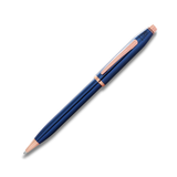 Cross Century II Translucent Cobalt Blue Lacquer Ballpoint Pen