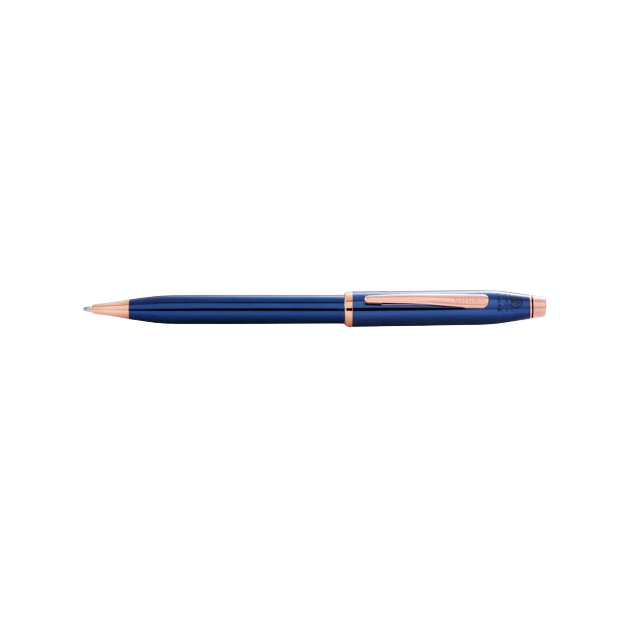 Cross Century II Translucent Cobalt Blue Lacquer Ballpoint Pen