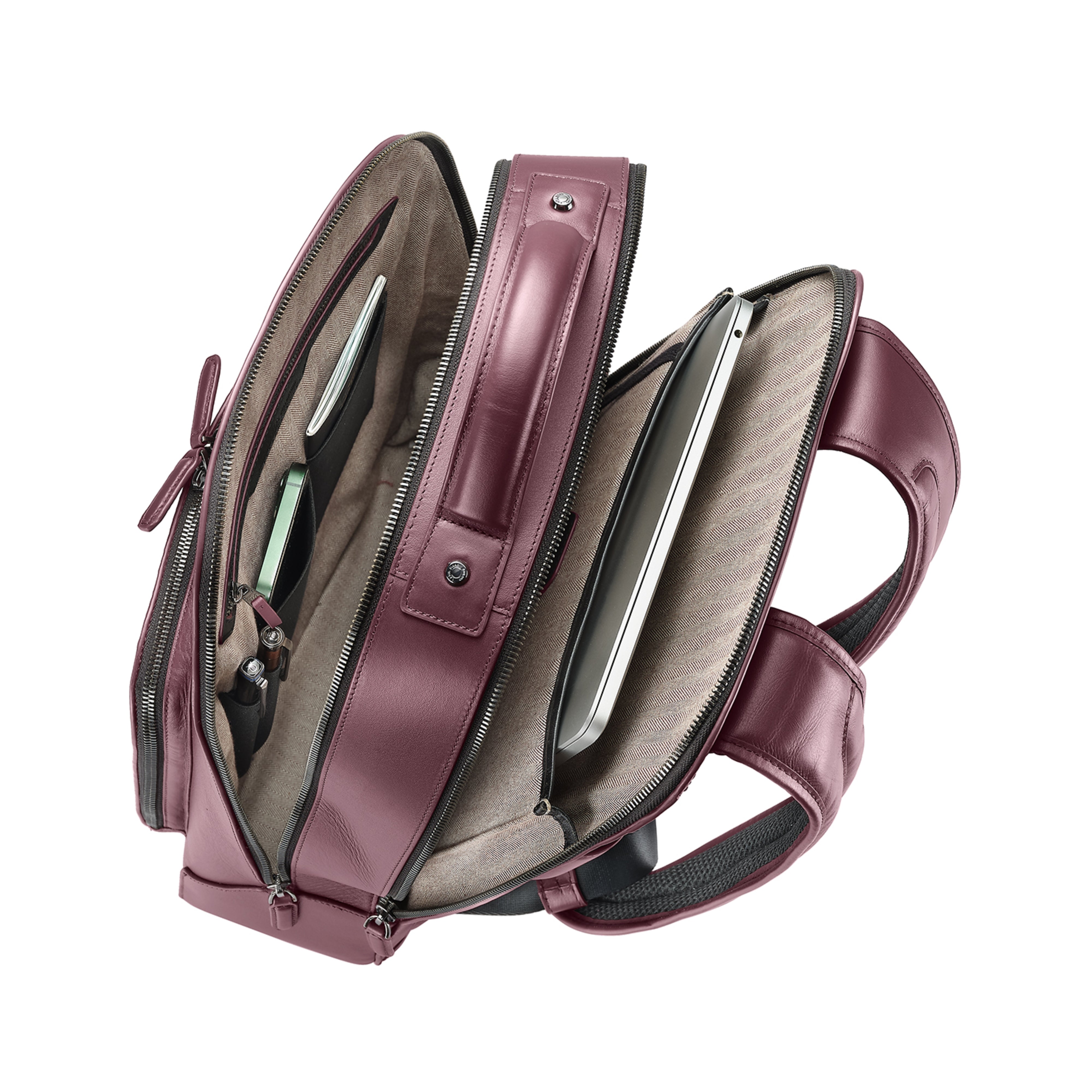 Lapis Bard Enigma 15-inch Backpack - Bordeaux