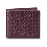 Lapis Bard Enigma Bi-Fold Wallet – Bordeaux