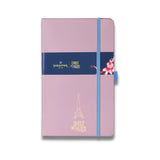 Sheaffer Emily in Paris Medium Journal 90 GSM Ink Friendly Paper with Embossed Eiffel Tower - Pink
