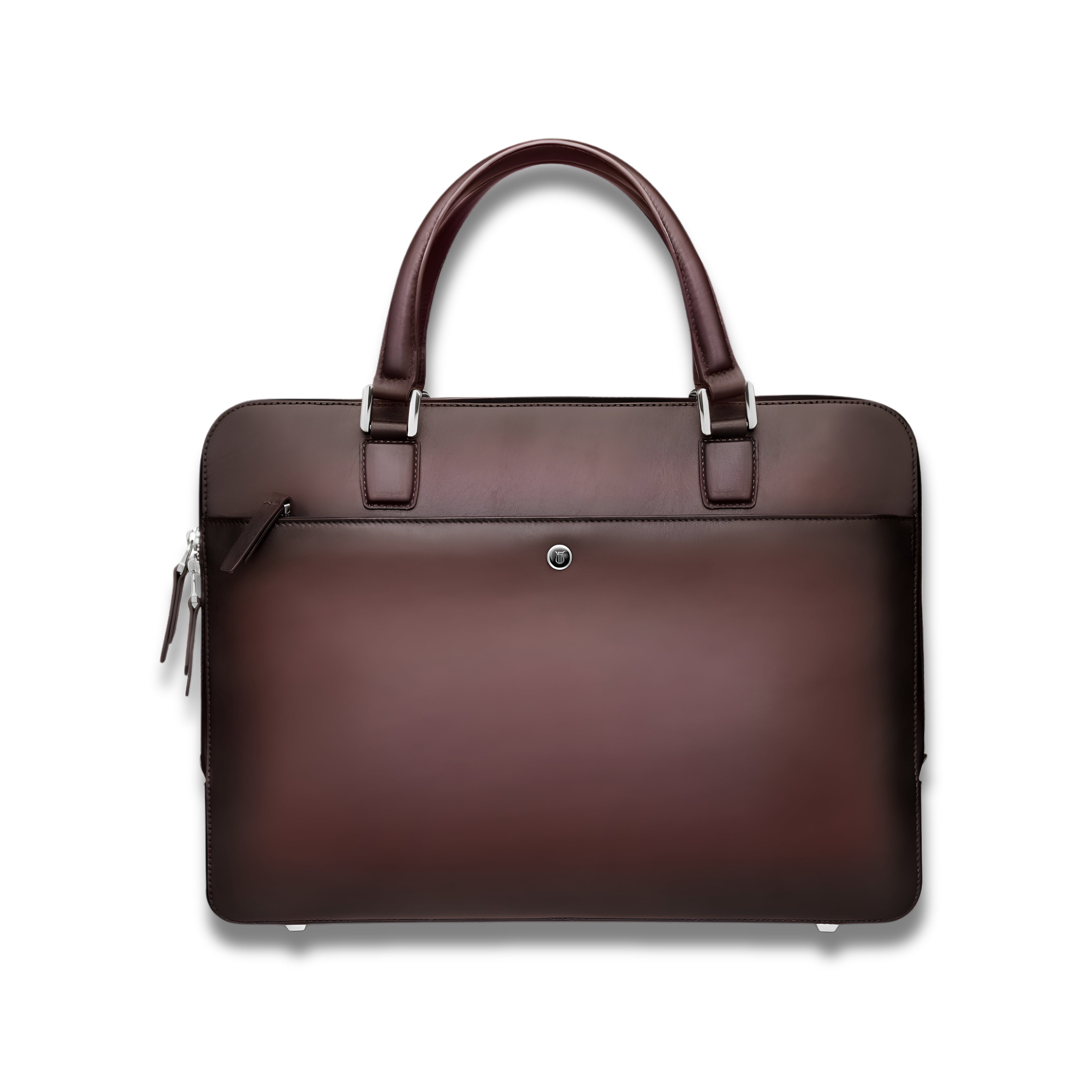 Lapis Bard Ducorium Spencer 14-inch Slim Laptop Business Bag - Bordeaux