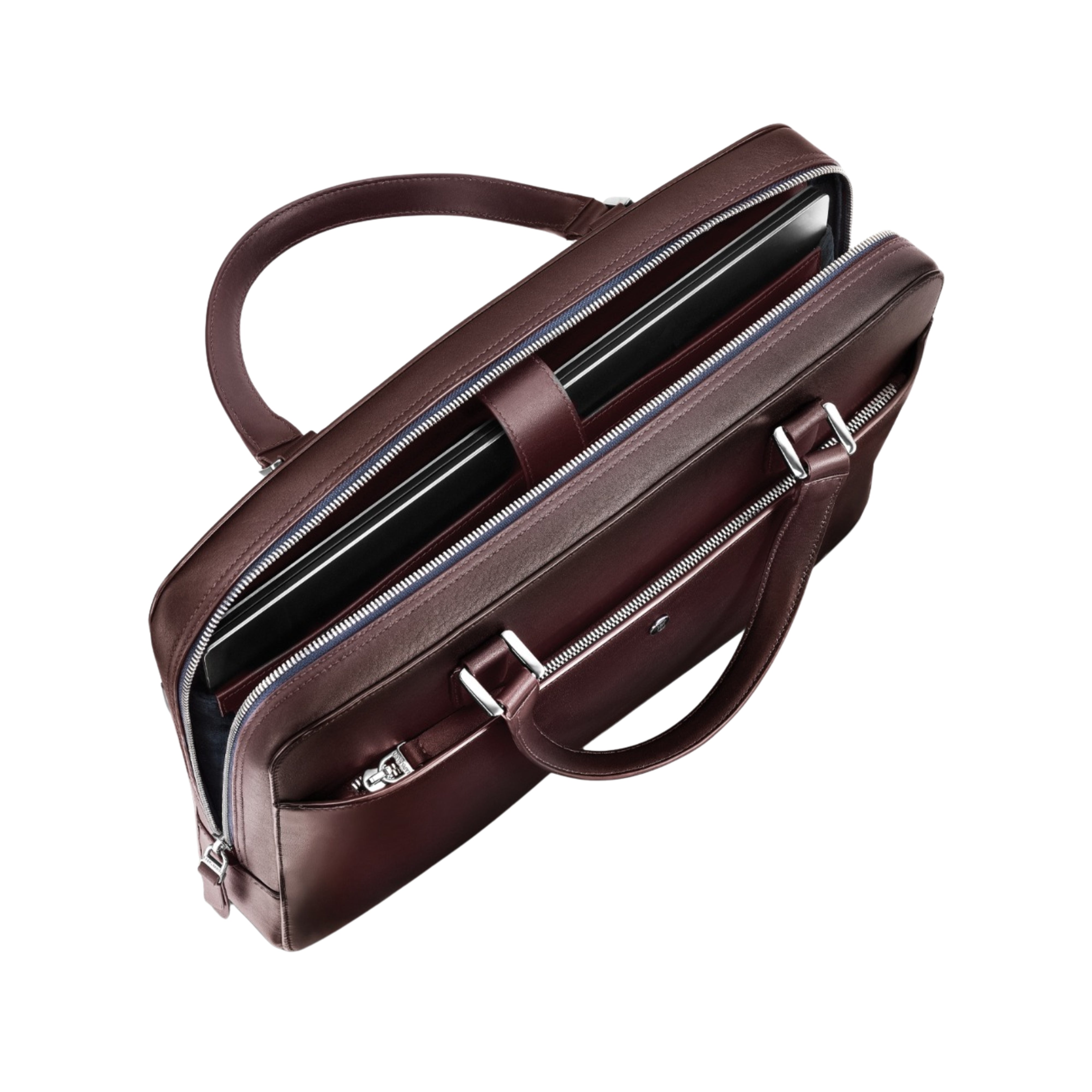 Lapis Bard Ducorium Spencer 14-inch Slim Laptop Business Bag - Bordeaux