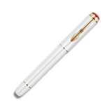 Jinhao 025 White Crown Snake Clip Fountain Pen (Extra Fine)