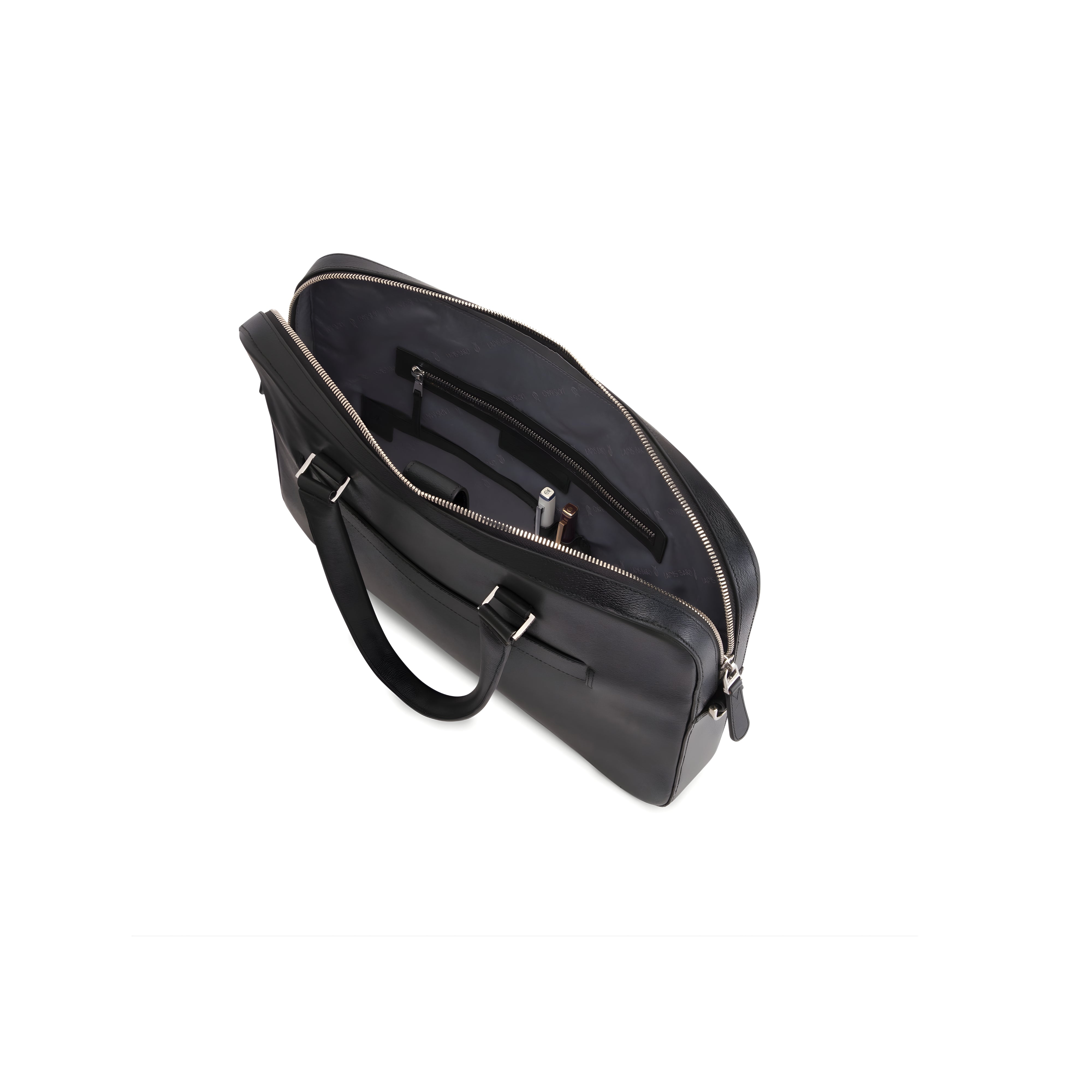 Lapis Bard Belgravia Rhodes 14-inch Slim Laptop Bag - Black