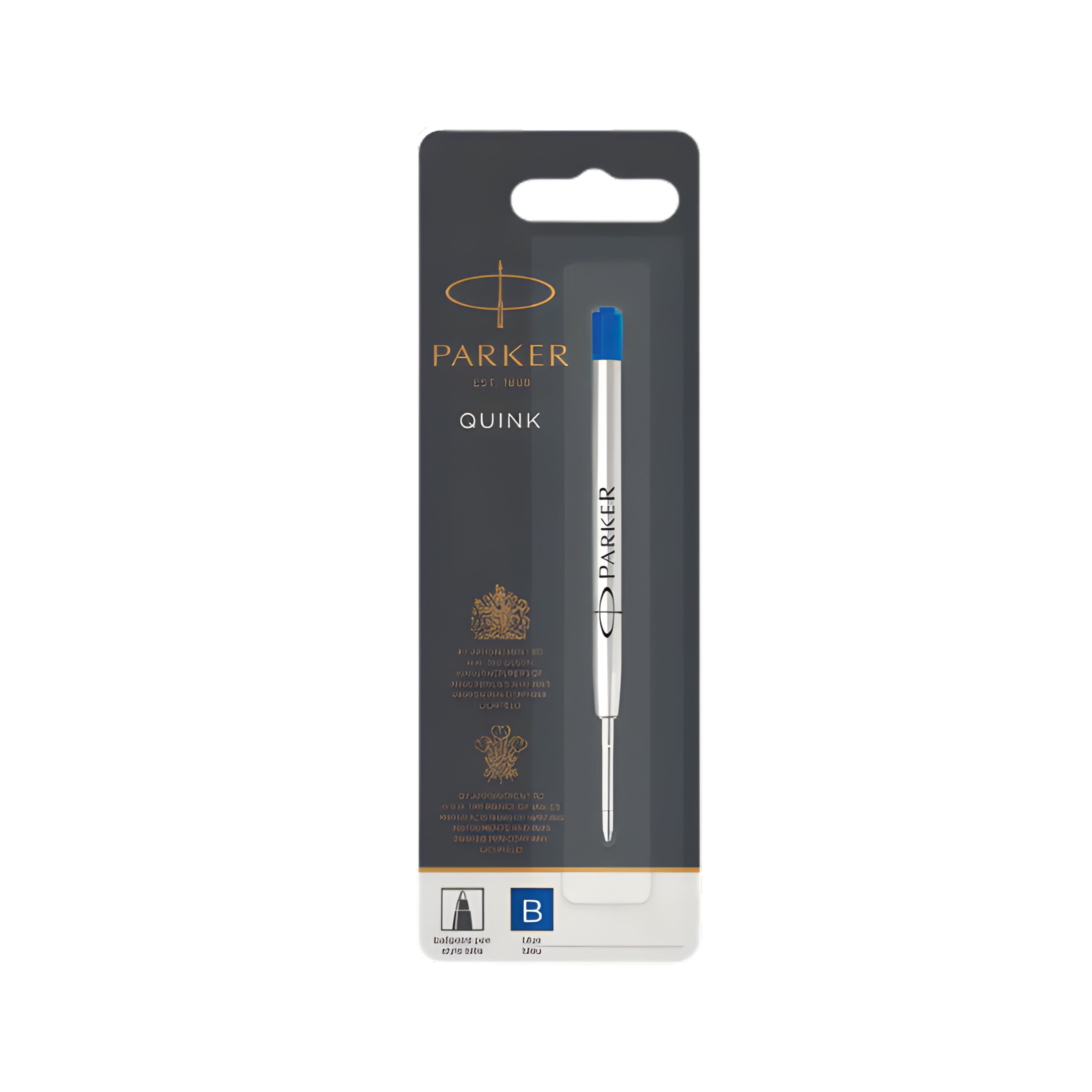 Parker QUINKFlow Ballpoint Refill - Broad Point - Blue