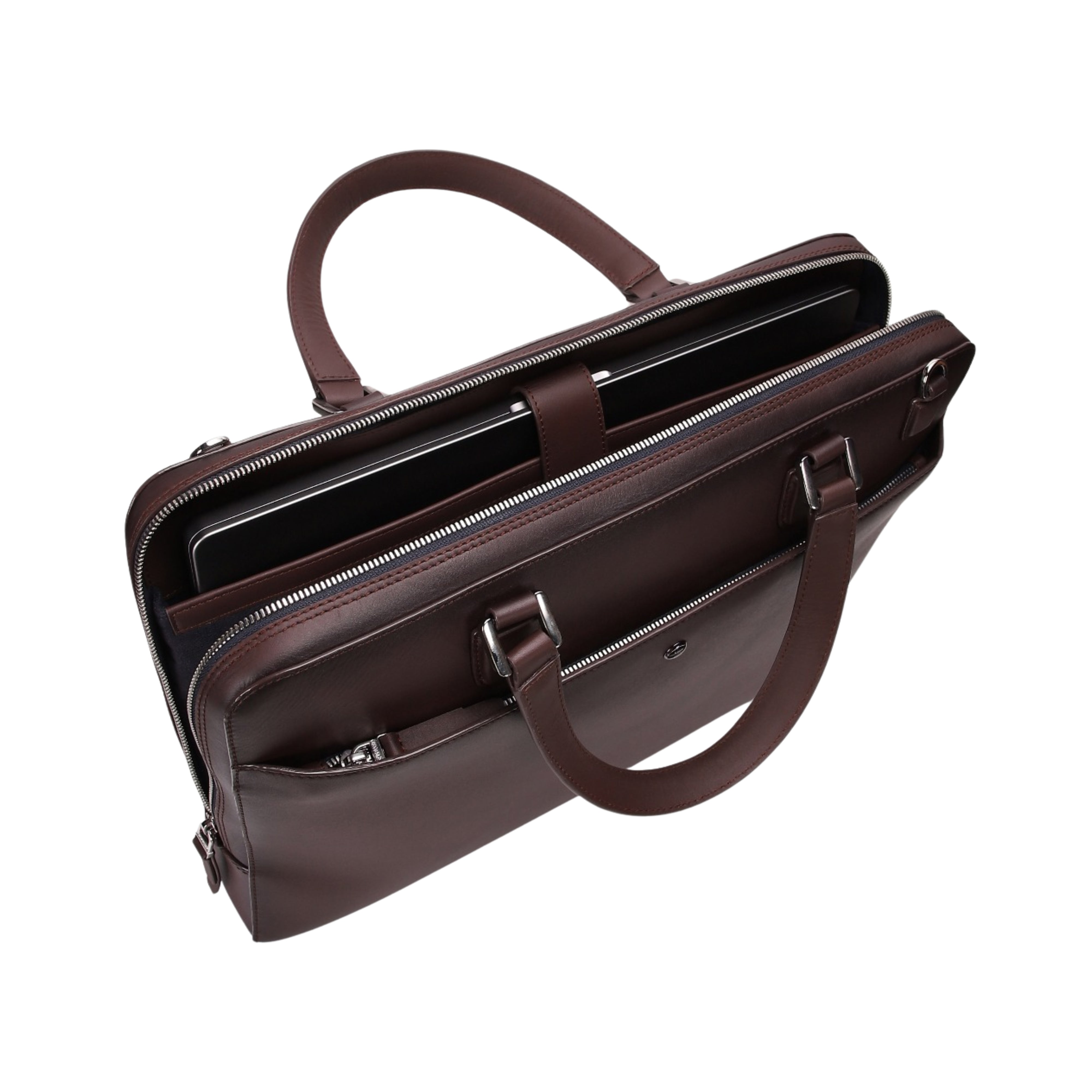 Lapis Bard Ducorium Spencer 15-inch Slim Laptop Business Bag - Bordeaux