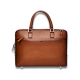 Lapis Bard Ducorium Spencer 15-inch Slim Laptop Business Bag - Cognac