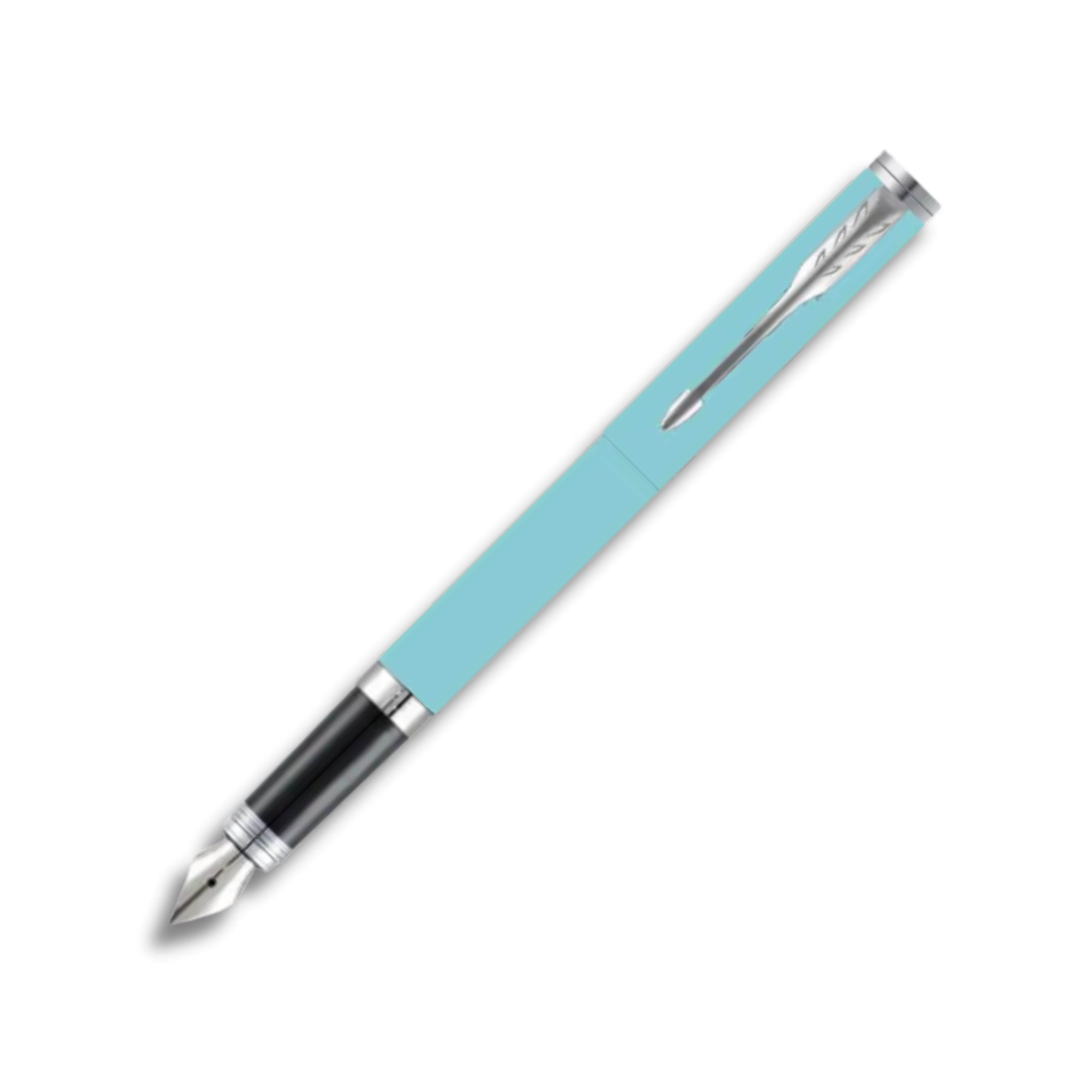 Parker Folio Standard Fountain Pen With Chrome Trim - Sea Green