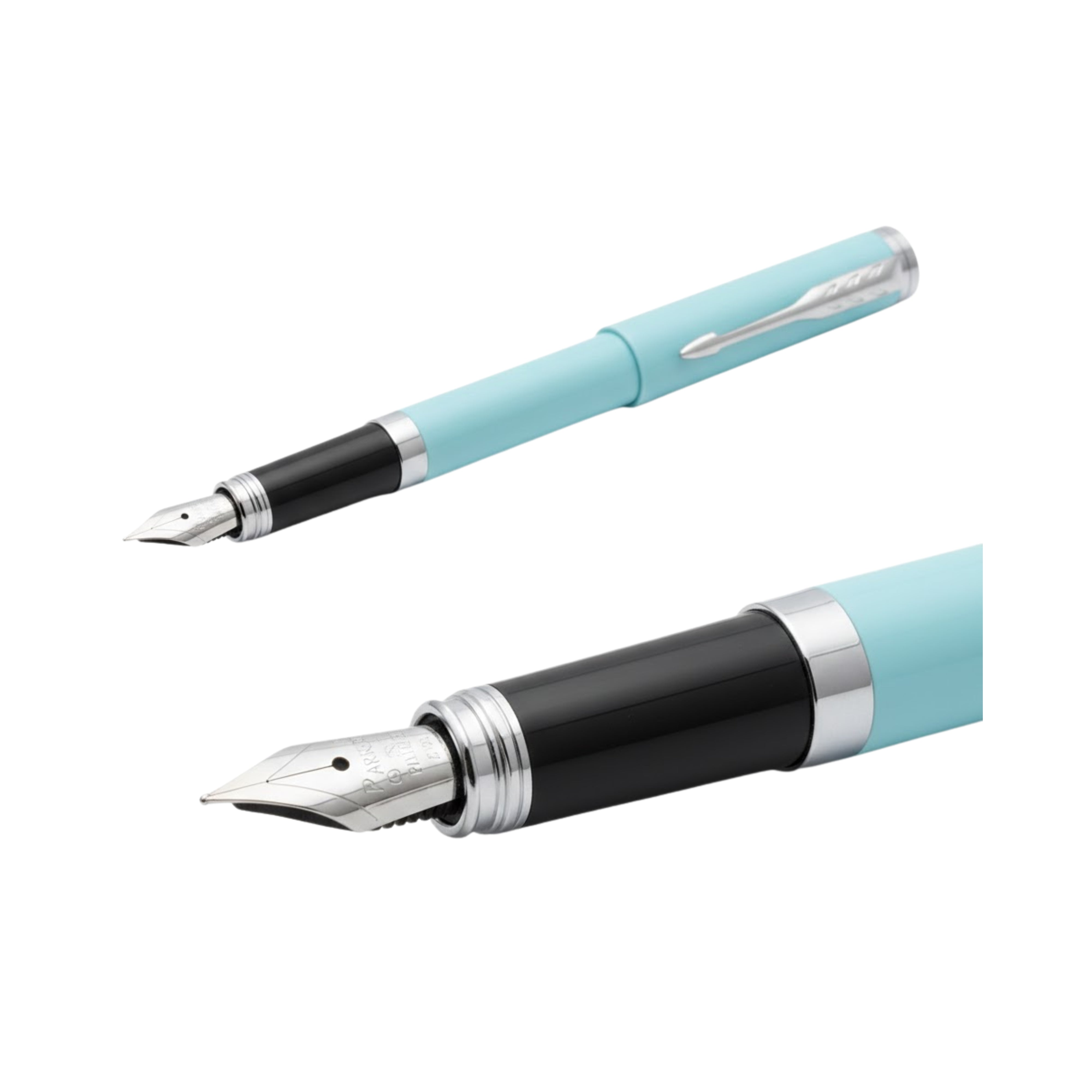 Parker Folio Standard Fountain Pen With Chrome Trim - Sea Green