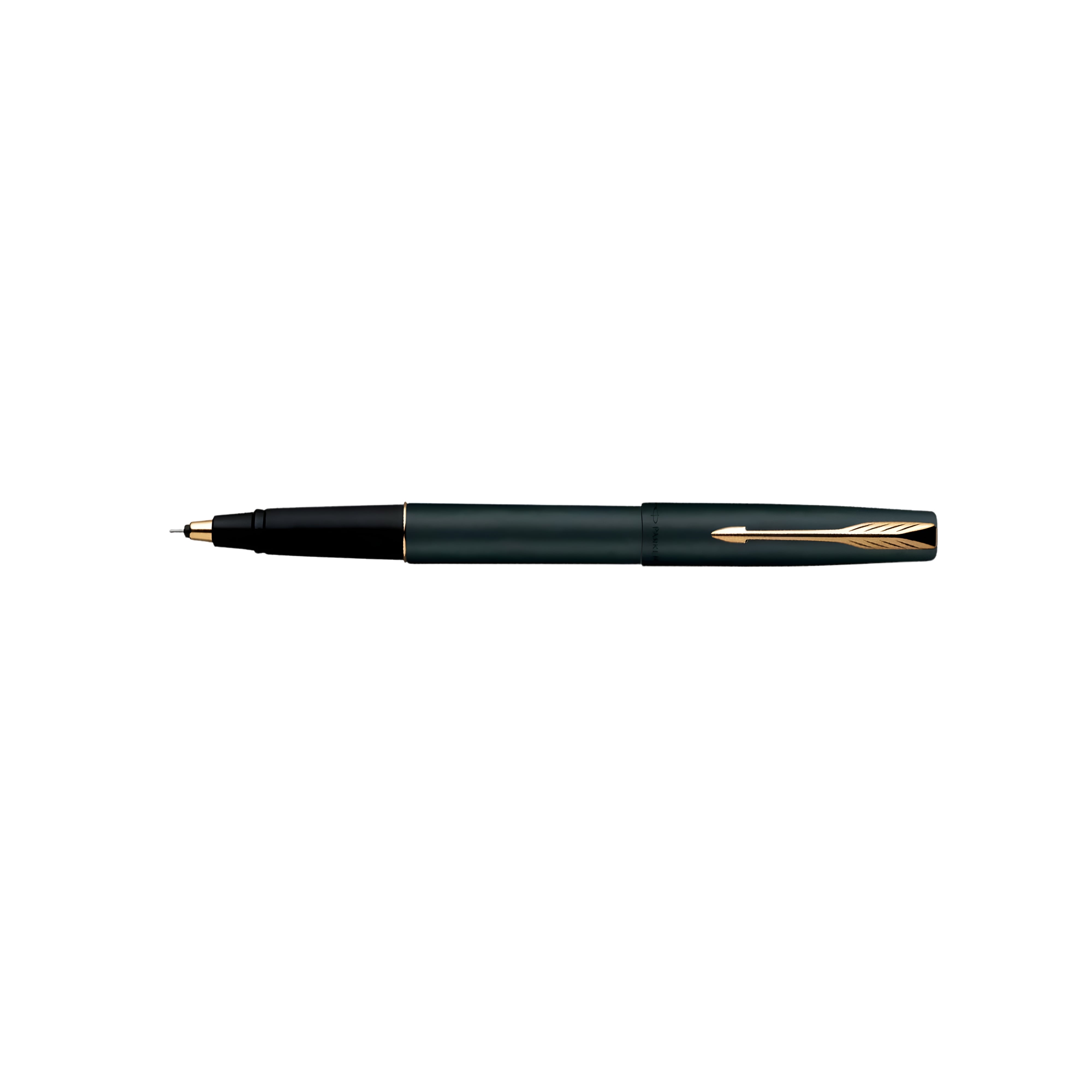 Parker Frontier Matte Black with Gold Trim Rollerball Pen