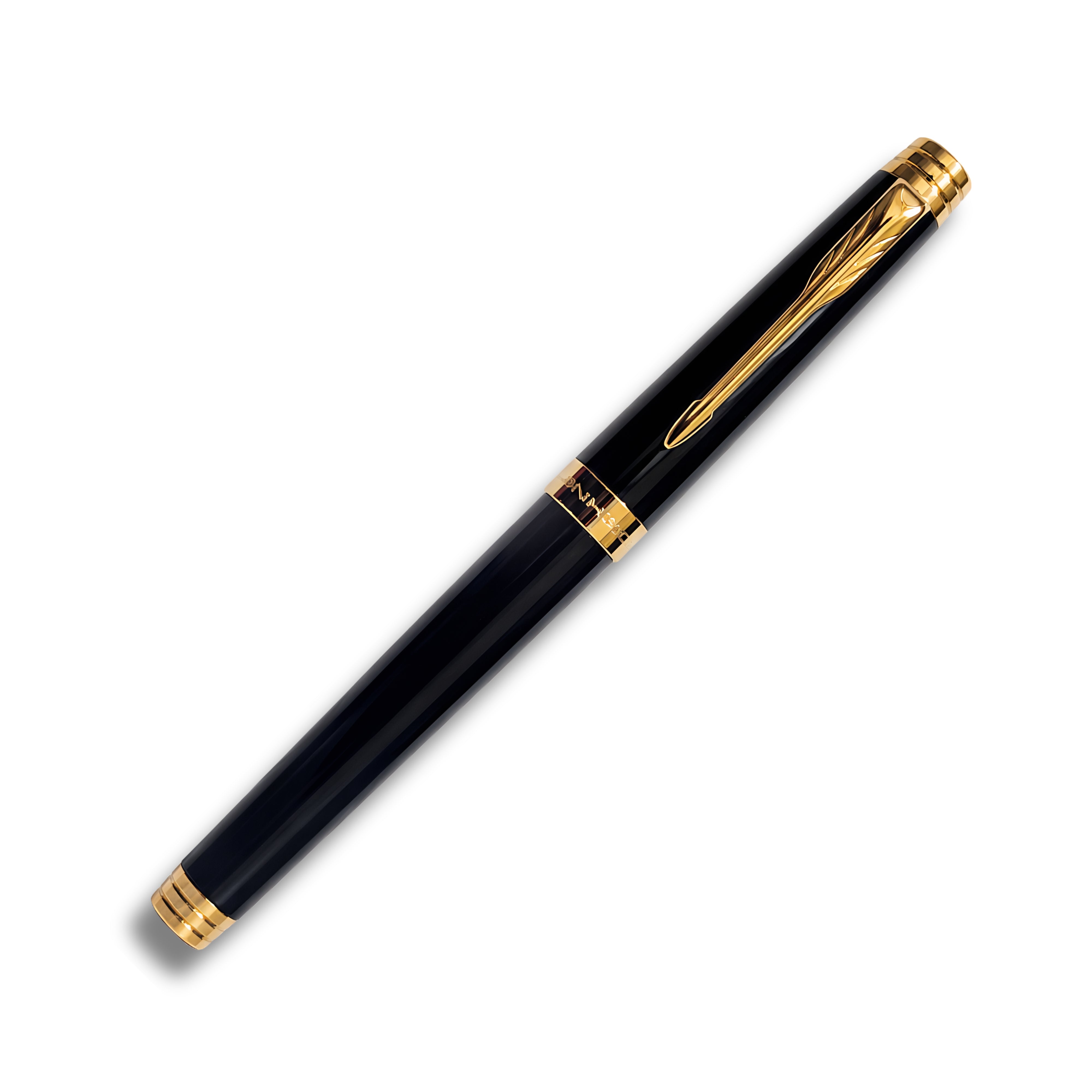 Jinhao 997 Luxury Glossy Black Fountain Pen with Gold Accents