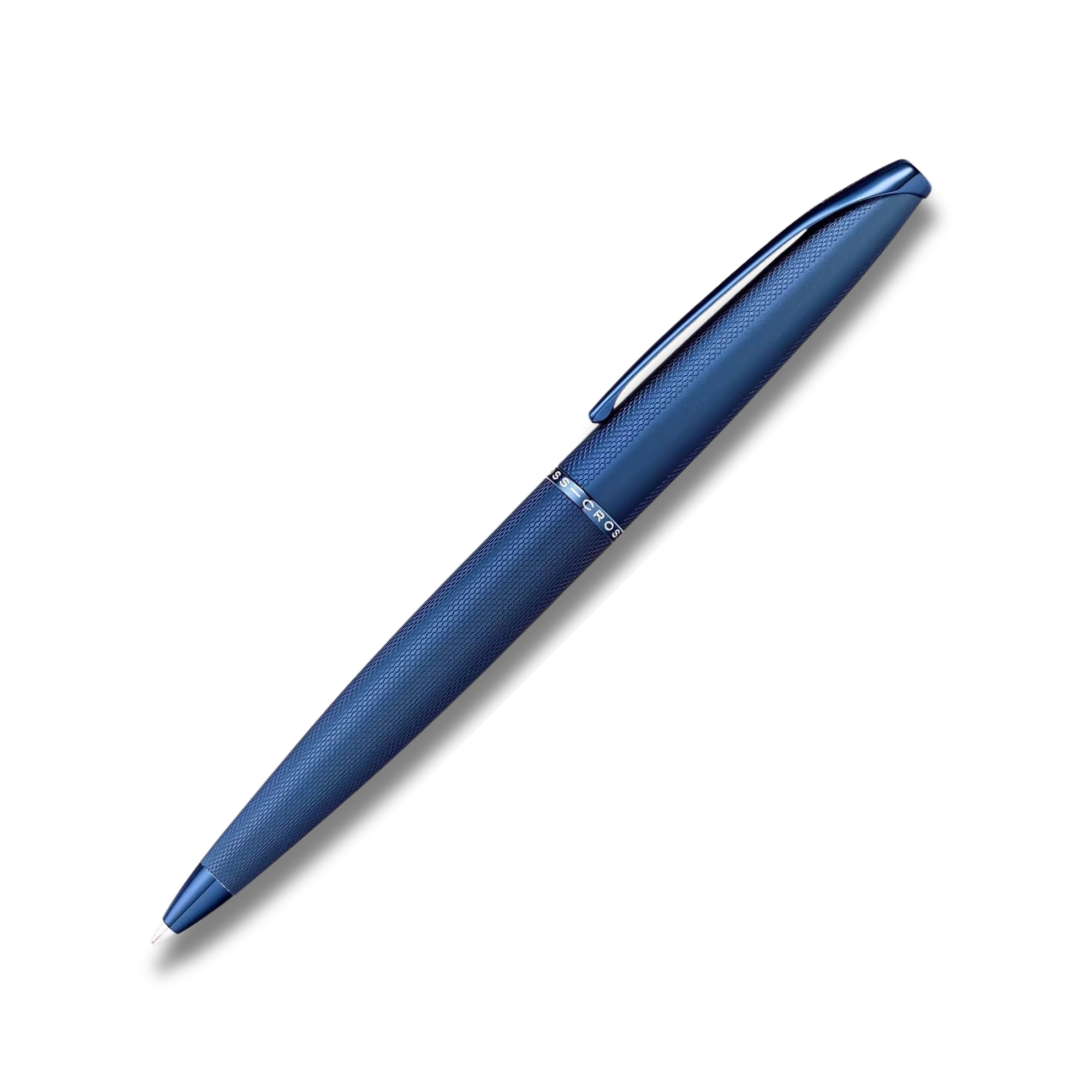 Cross ATX Sandblasted Dark Blue Ballpoint Pen