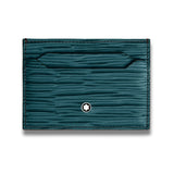 MontBlanc Meisterstuck 4810 5CC Card Holder - Cyprus Blue
