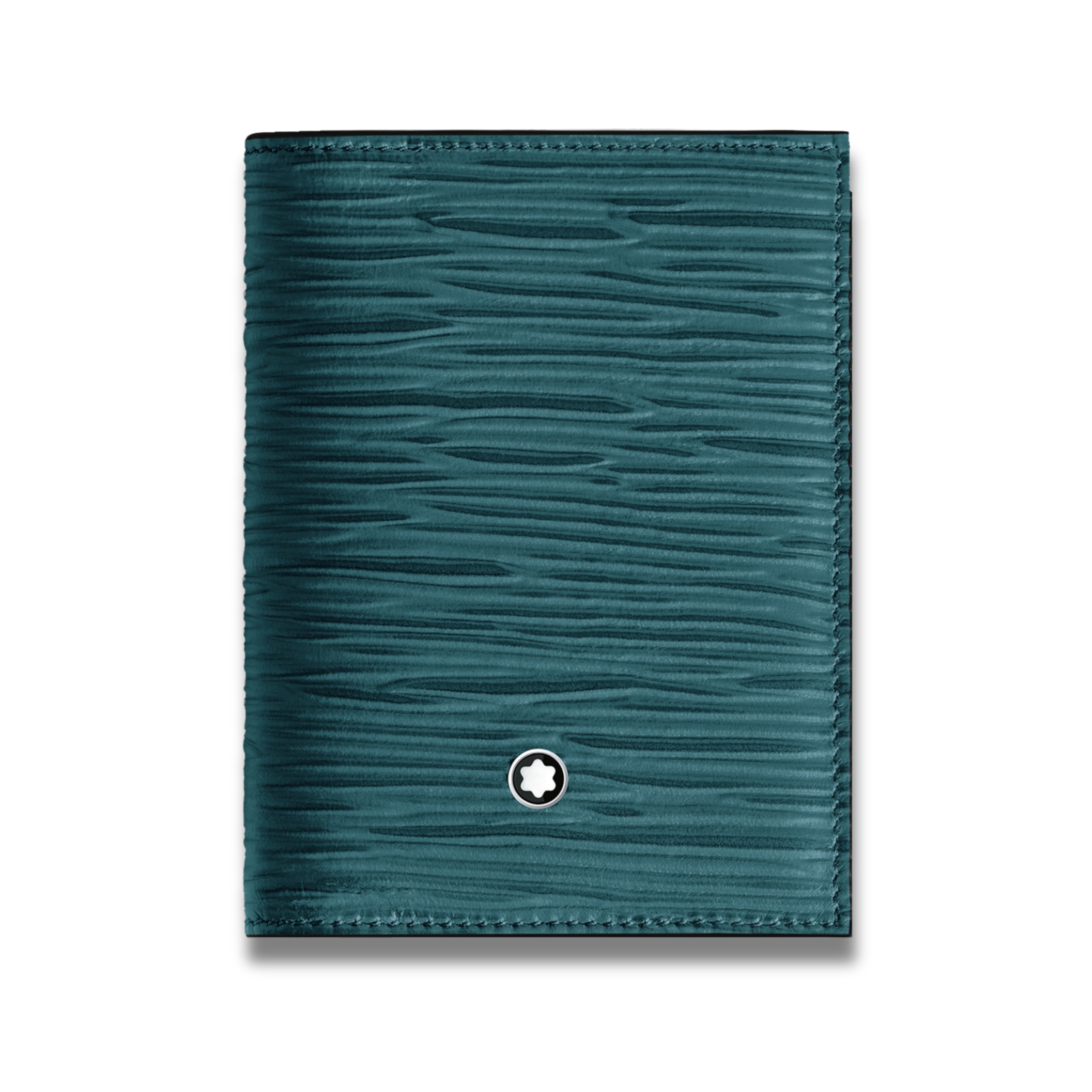 MontBlanc Meisterstuck Bi Fold 4CC Card Holder - Cyprus Blue
