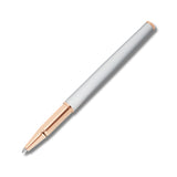Intellio Germany Pearl White & Rose Gold  Rollerball Pen