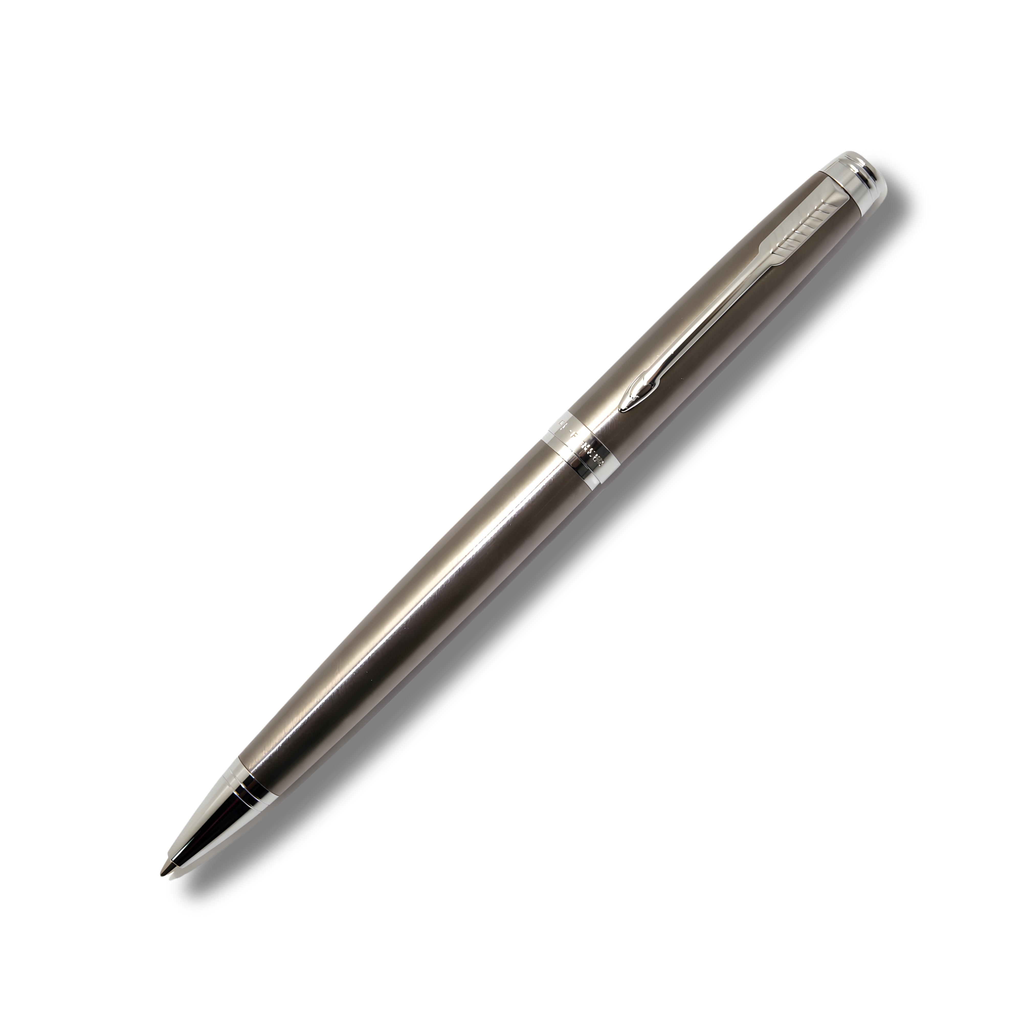 Parker Ambient Gunmetal Chrome Trim Ballpoint Pen