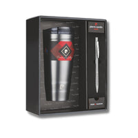 Pierre Cardin Milord Set- Set of Vacuum Insulated SS Mug & Venue Ball Pen (Silver)