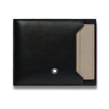 MontBlanc Selection Soft 6CC Wallet With Removable Card Holder - Black