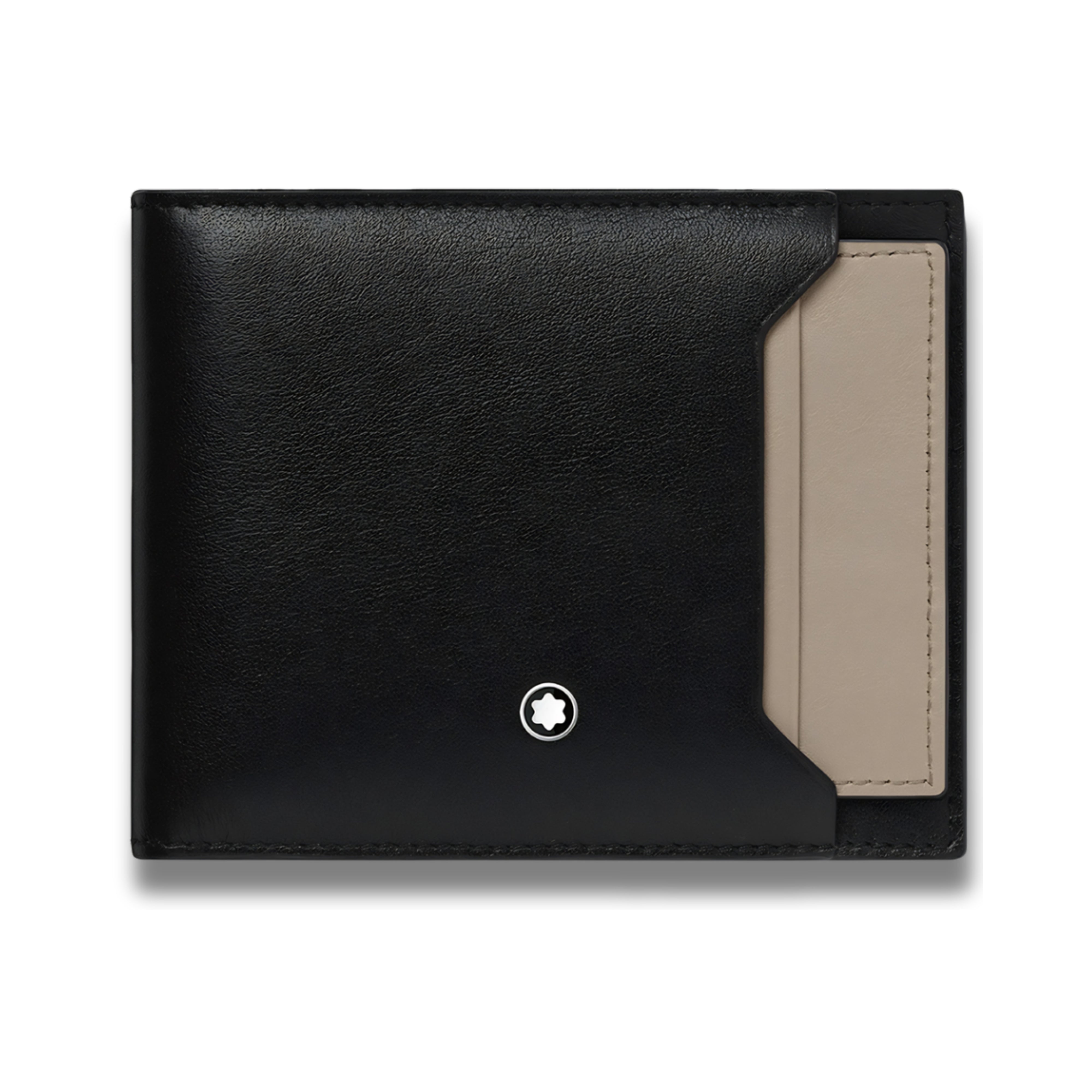 MontBlanc Selection Soft 6CC Wallet With Removable Card Holder - Black