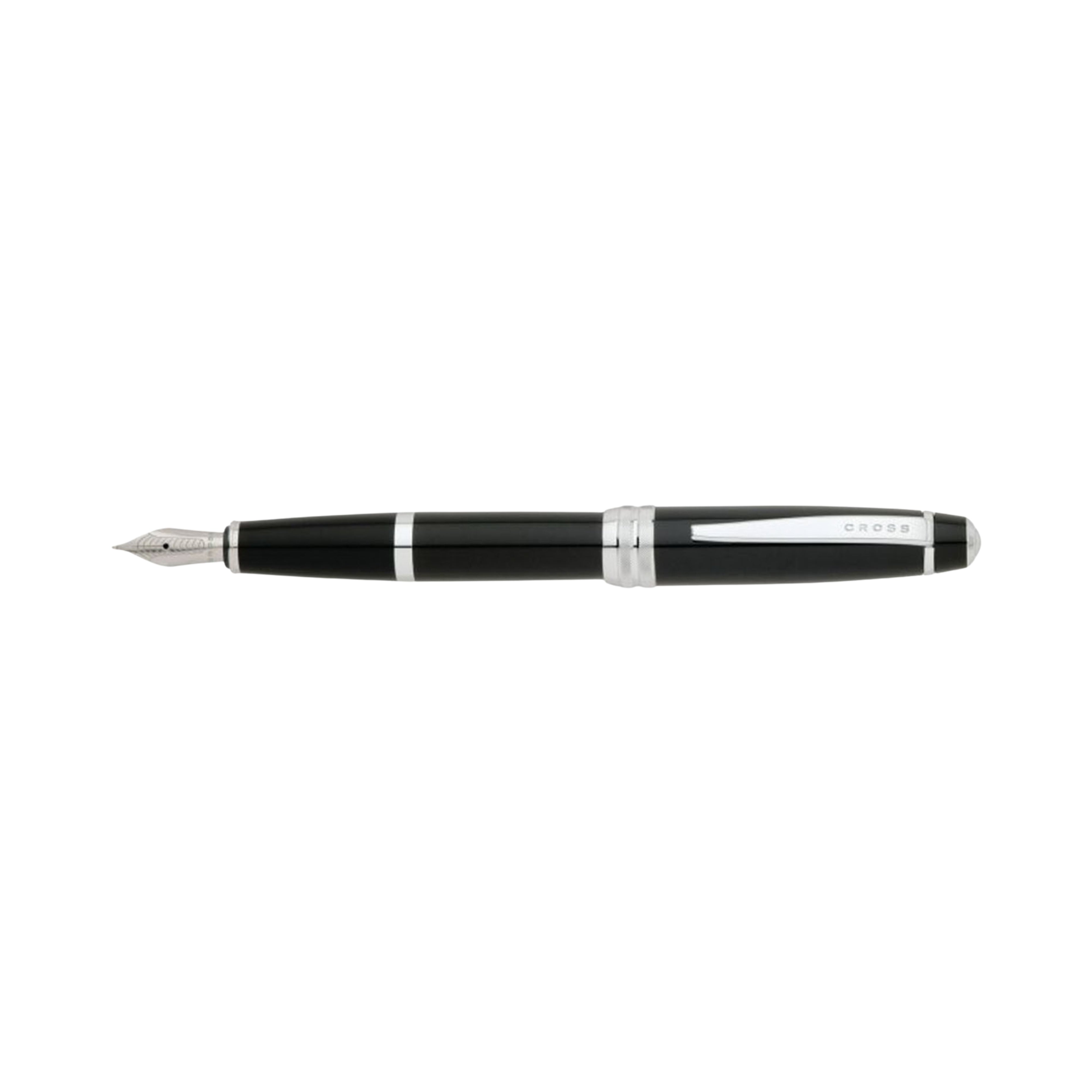 Cross Bailey Black with Chrome Trims Fountain Pen