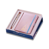 Sheaffer Emily in Paris Prelude Mini 9810 Pastel Pink Ballpoint Pen with Small Hardbound Notebook