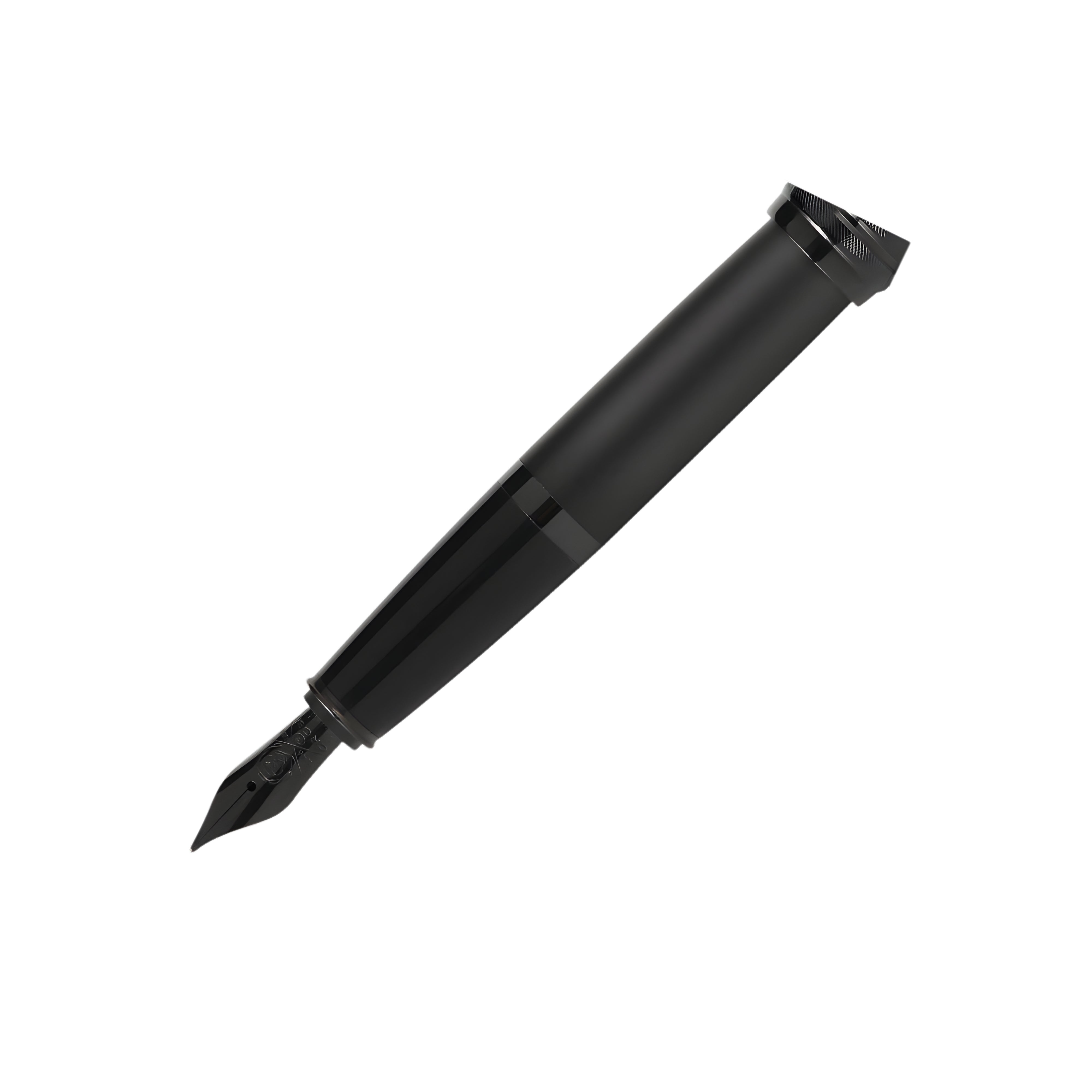 Cross Bailey Matte Black Lacquer Stainless Steel Fountain Pen