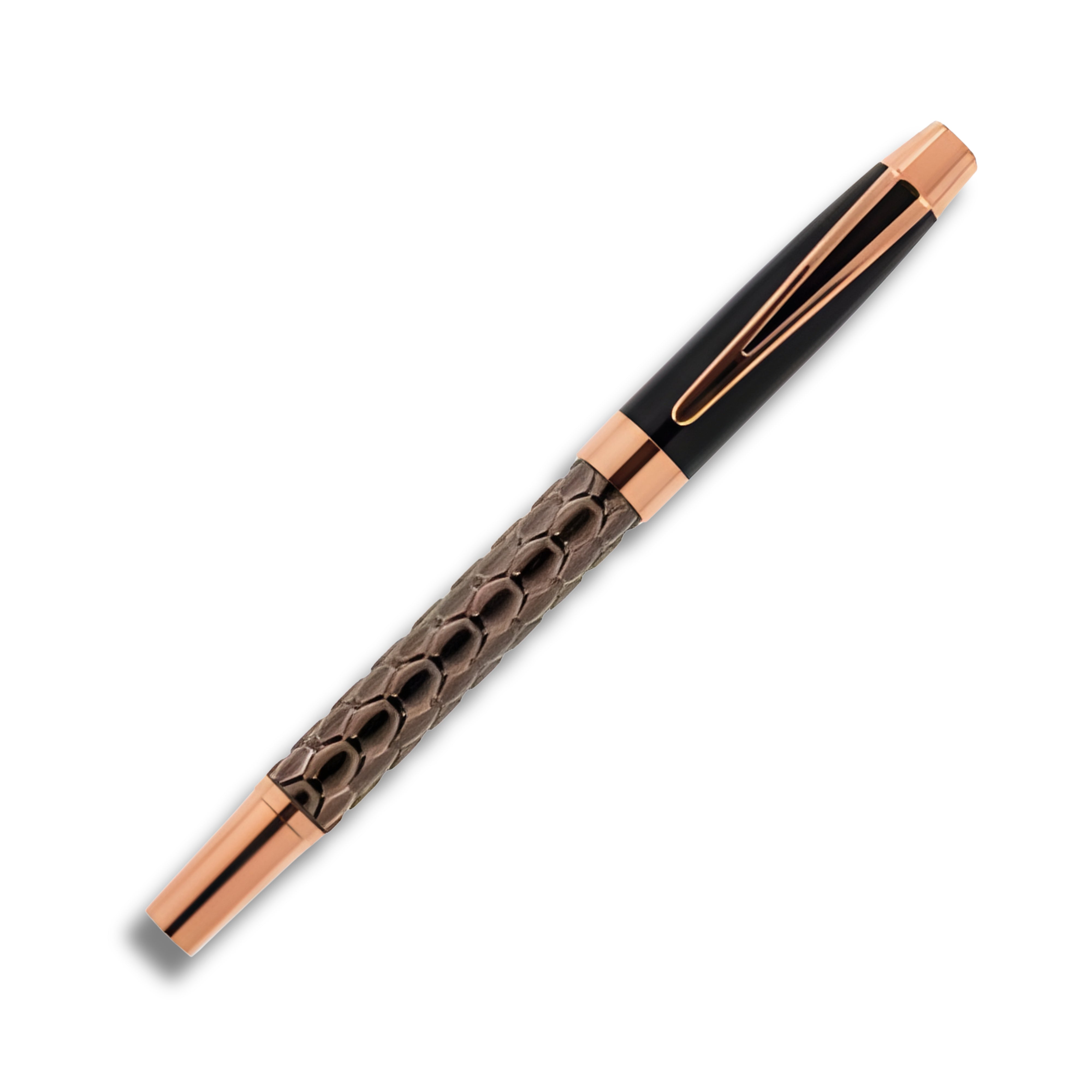 Aurelian Signature Rose Gold Rollerball Pen